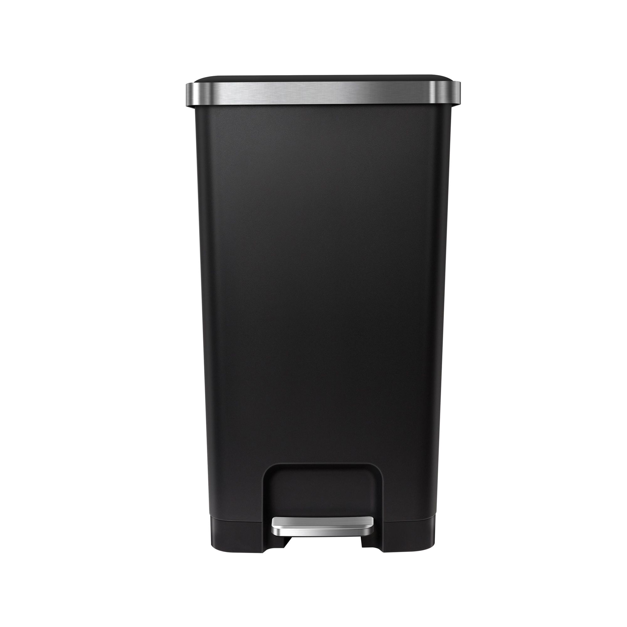 EKO - Hana 2 Treteimer 45 Liter - Plastic - Schwarz