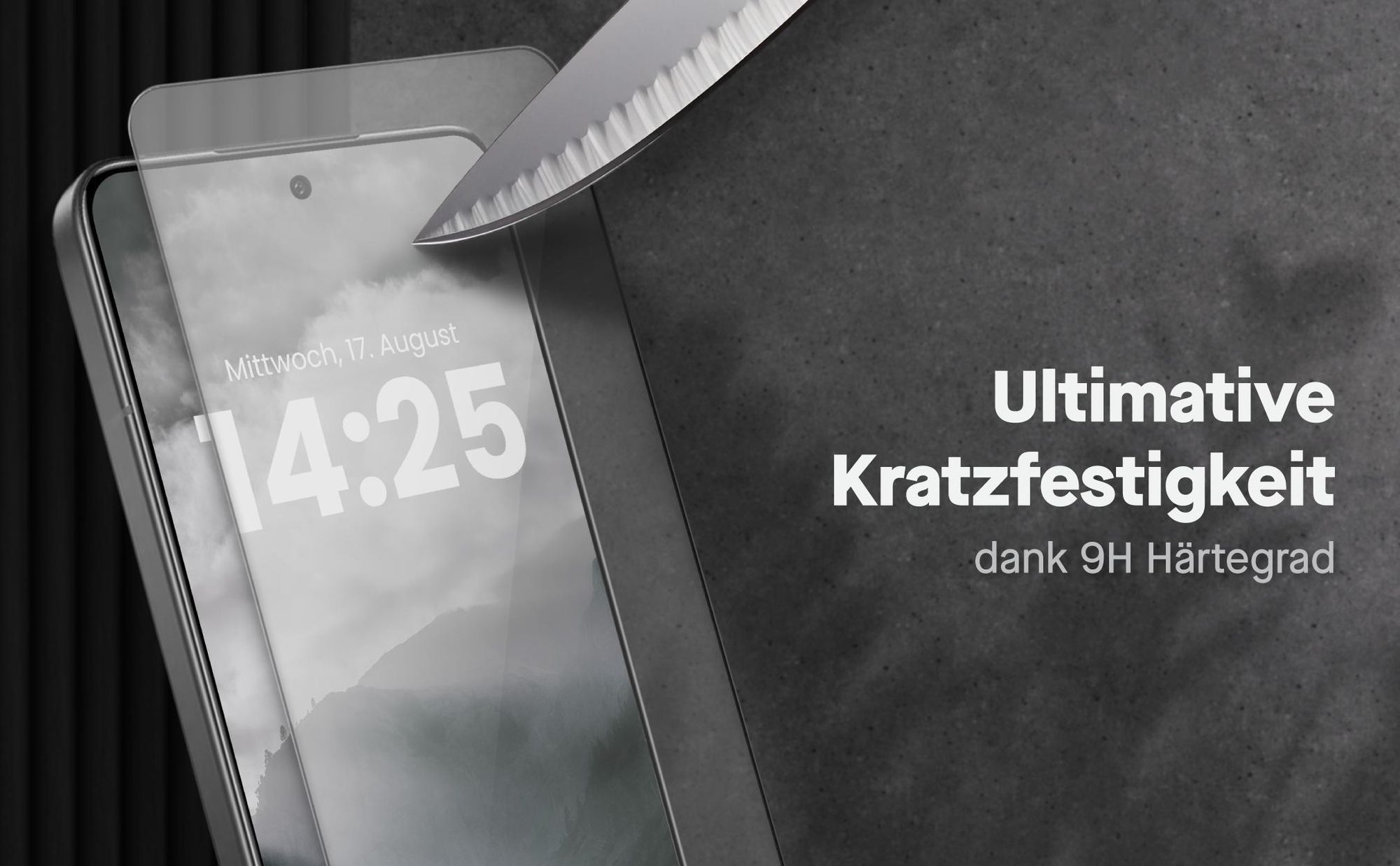 Display Schutzglas Set für Xiaomi Redmi Note 13 kompatibel mit allen gängigen Hüllen