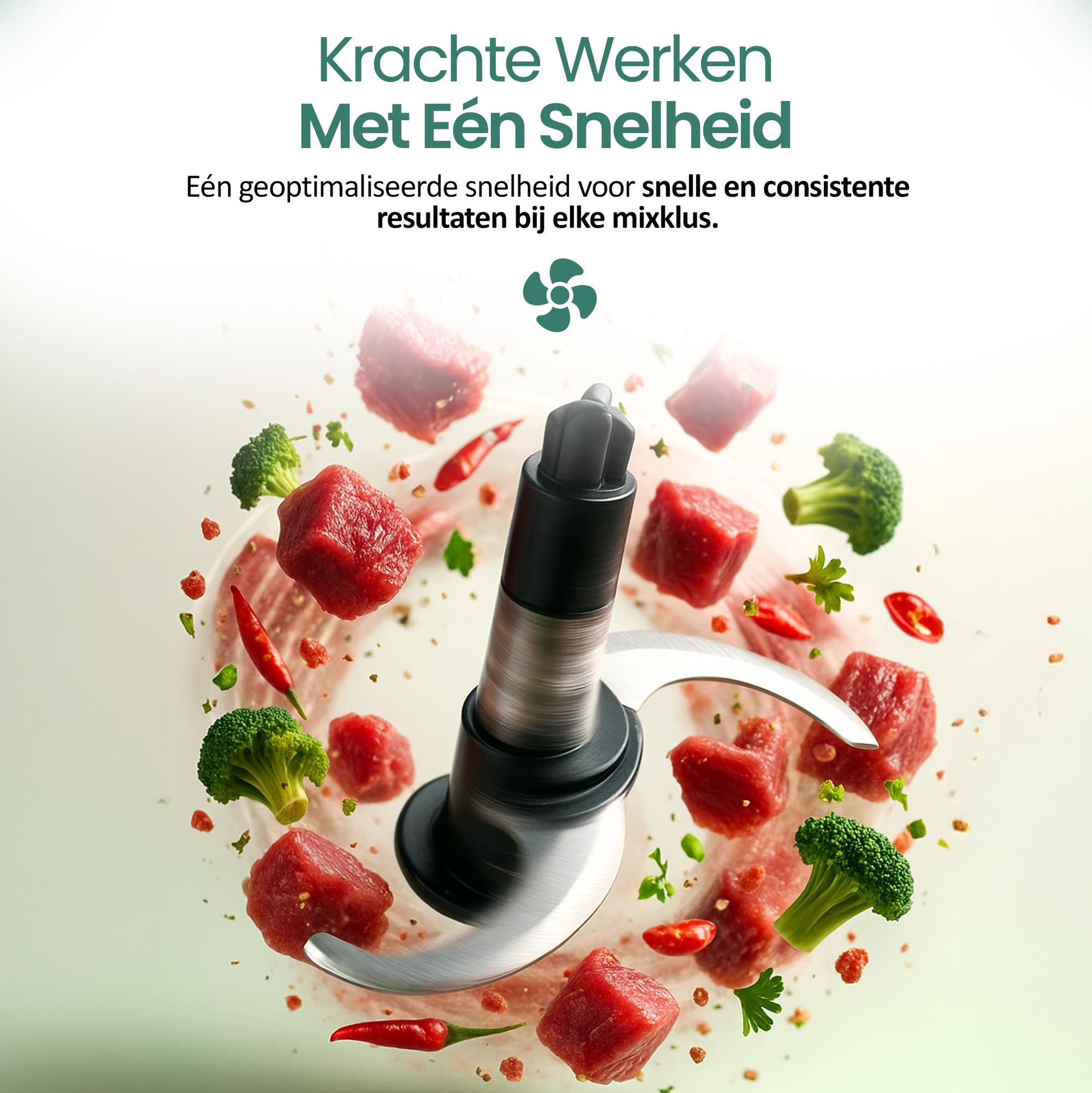 Emerio Elektrische Hakmolen – Mini Chopper – 500 ml – 400 W – Zwart – MC-132890