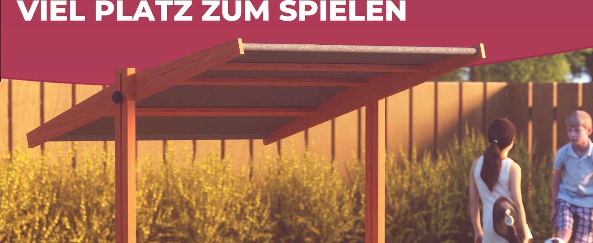 SPIELWERK Sandkasten Max Sonnendach