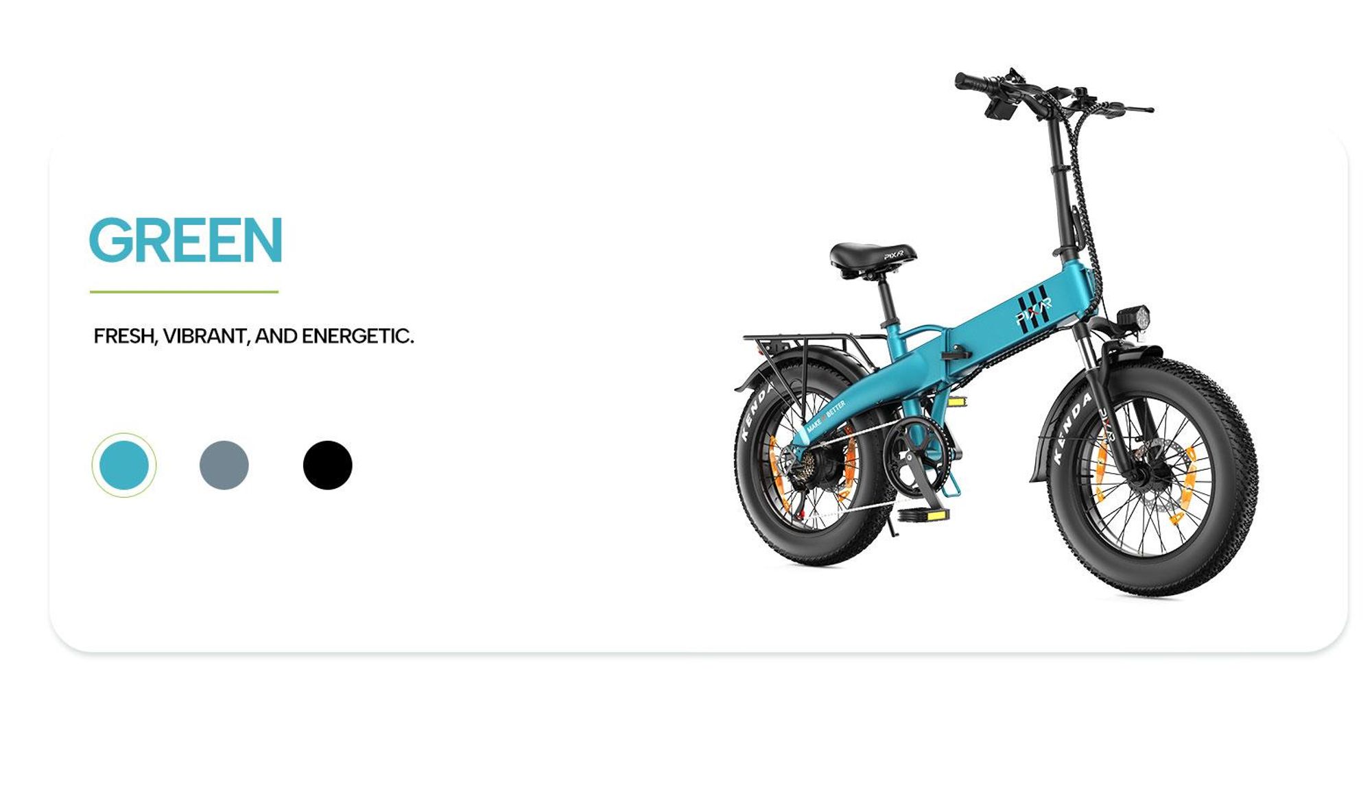 20x4.0" Schnee E-Bike 48V 15AH bis zu 100km Fatbike EBike Klappräder Elektrofahrrad 250W Faltbar Shimano 7 Gänge LCD Display Faltbar E-Bikes Grün