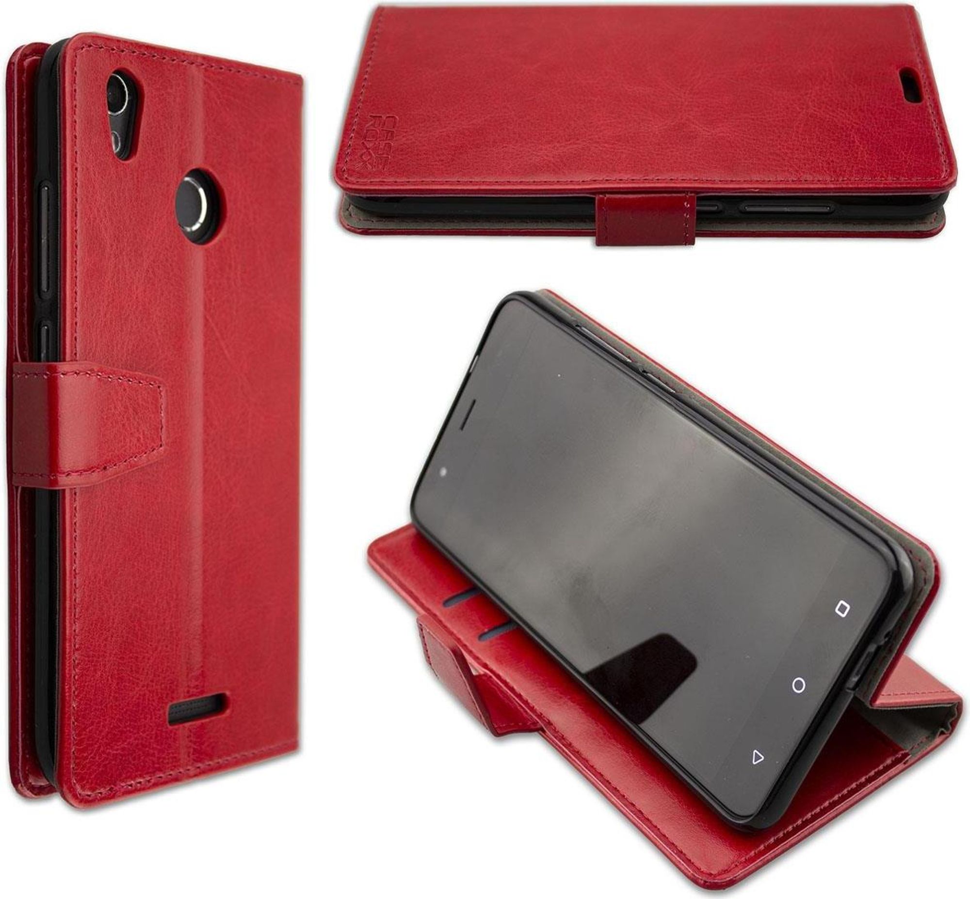 caseroxx Handy Hülle Tasche kompatibel mit Gigaset GS270 / GS270 Plus Bookstyle-Case Wallet Case Bild 4