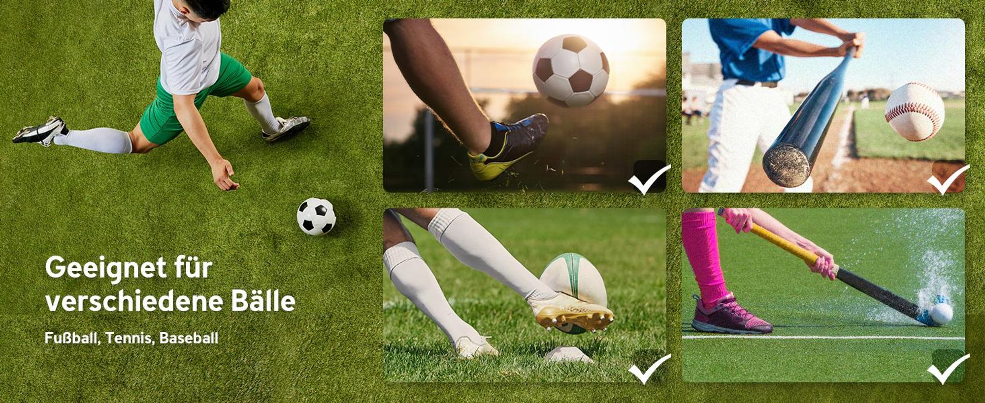 HOMCOM Fußball Rebounder, Klappbarer Fußballtor, Kickback Rückprallwand mit 4 Verstellbaren Stufen, Metallrahmen für Kinder, Erwachsene
