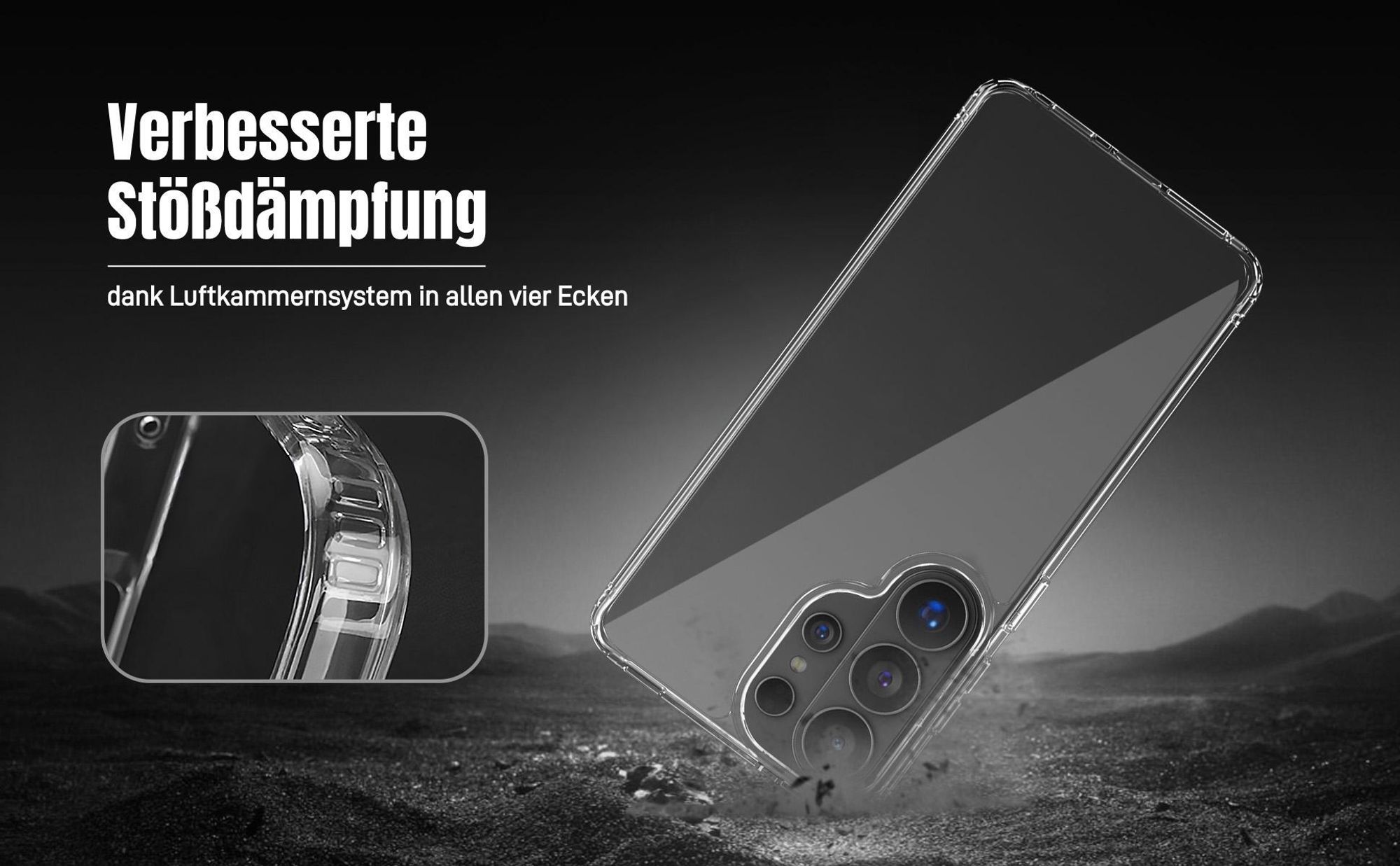 Passgenaues Case für Samsung Galaxy S26 Ultra mit verbesserter Stoßdämpfung