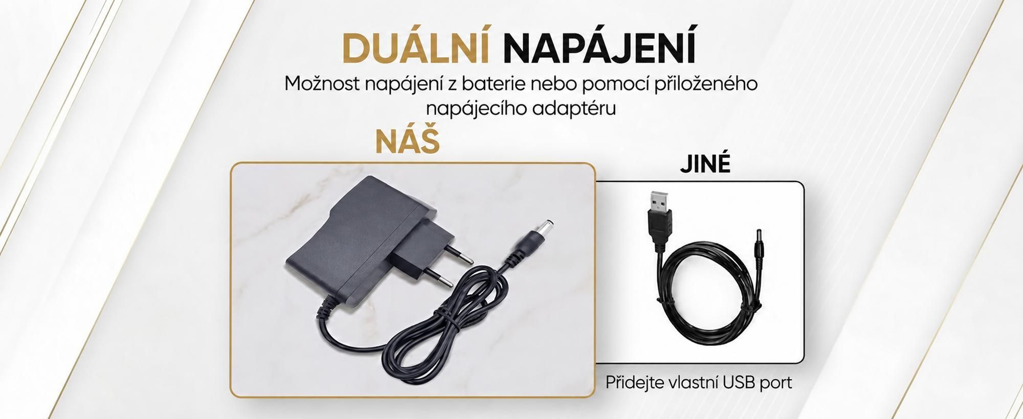 Olvy natahovač hodinek pro 2 hodinky, extrémně tichý motor, natahovač hodinek černý lak s LED osvětlením, natahovač hodinek