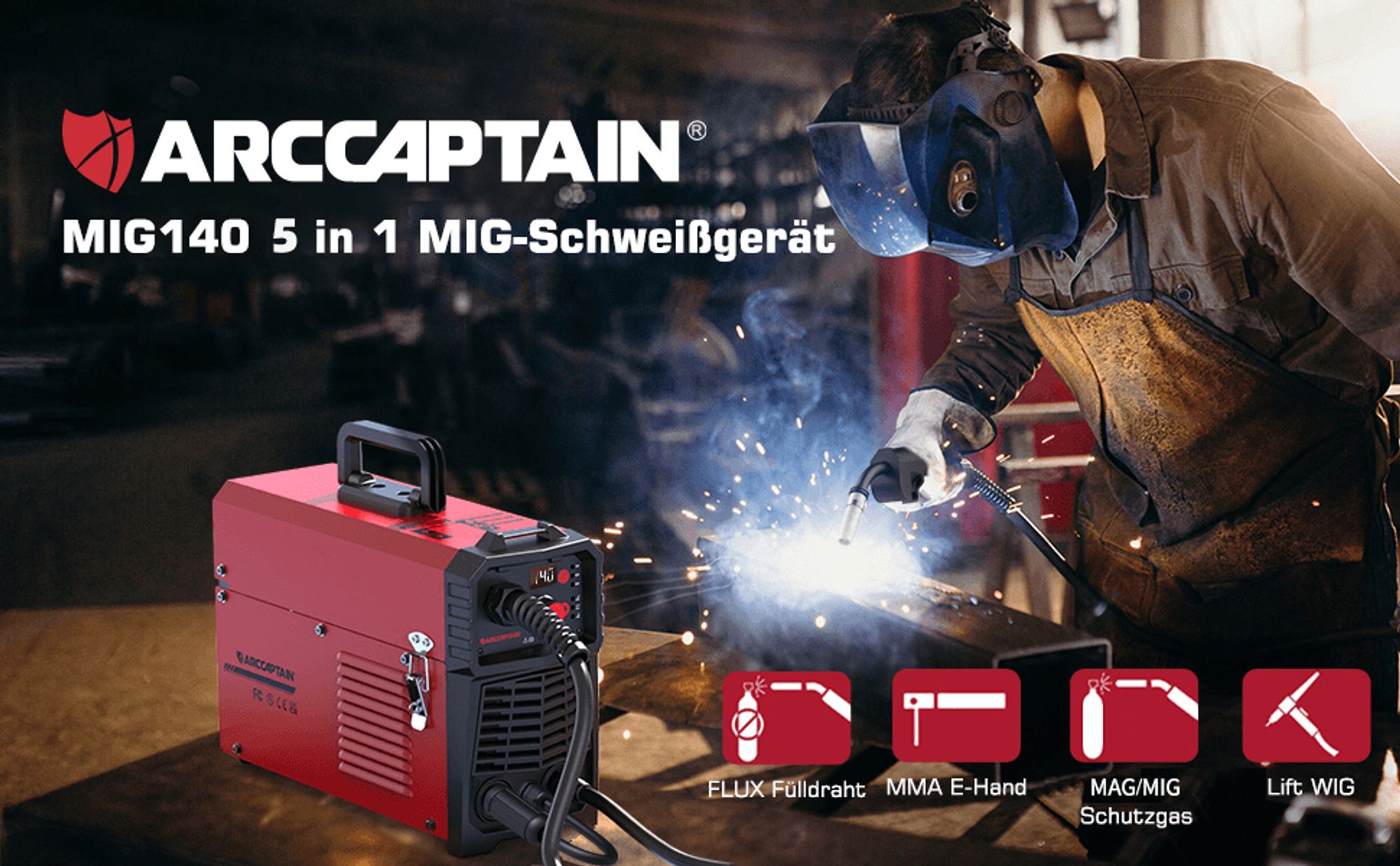 ARCCAPTAIN,ARCCAPTAIN Schweißgerät,Schweißgerät,Schweißgeräte