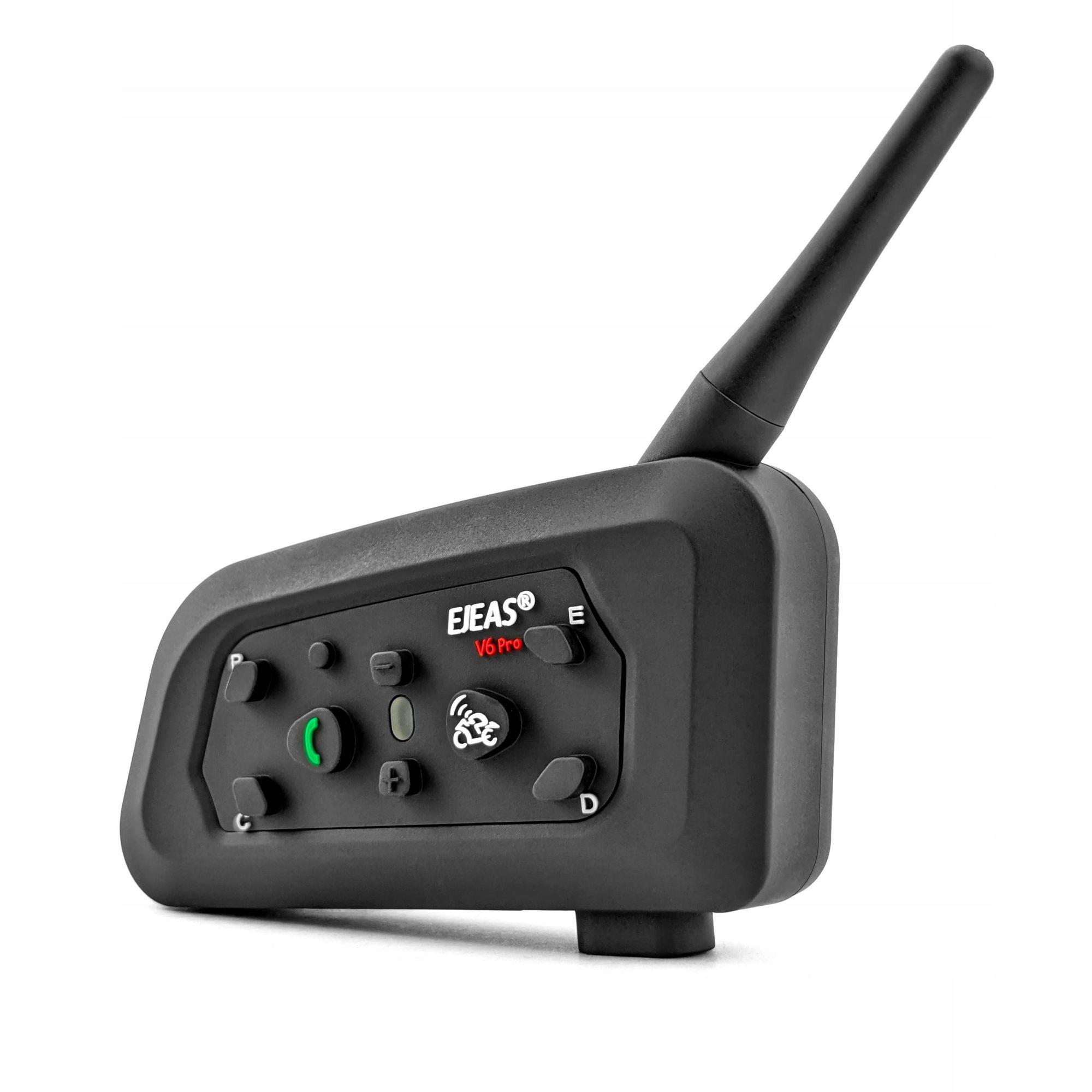 Interkom Motocyklowy Ejeas V6 Pro+ Plus USB-C Bluetooth 1200m Aplikacja EUC