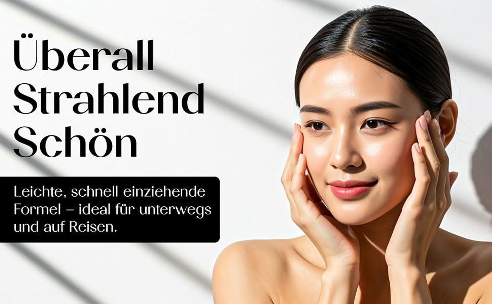 CallistaÉVA Snail Mucin Cream – Frau hält Schneckenschleim Gesichtscreme 50 g