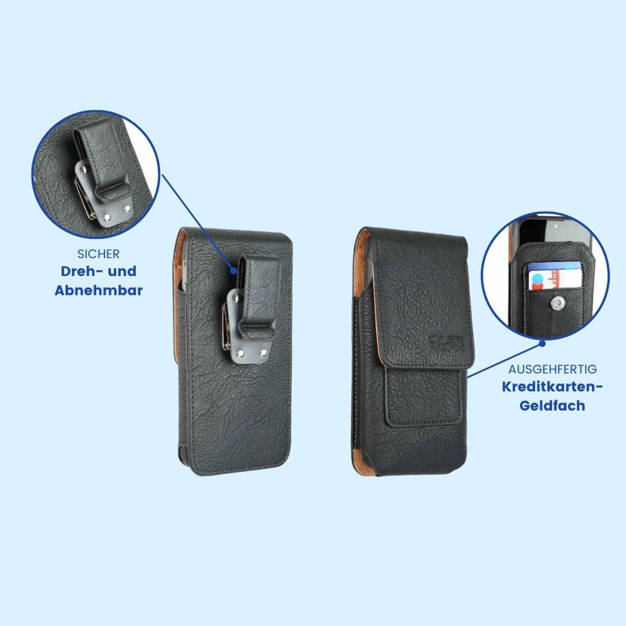 caseroxx Handy Outdoor Tasche für Doogee S99 mit QSR Bild 2