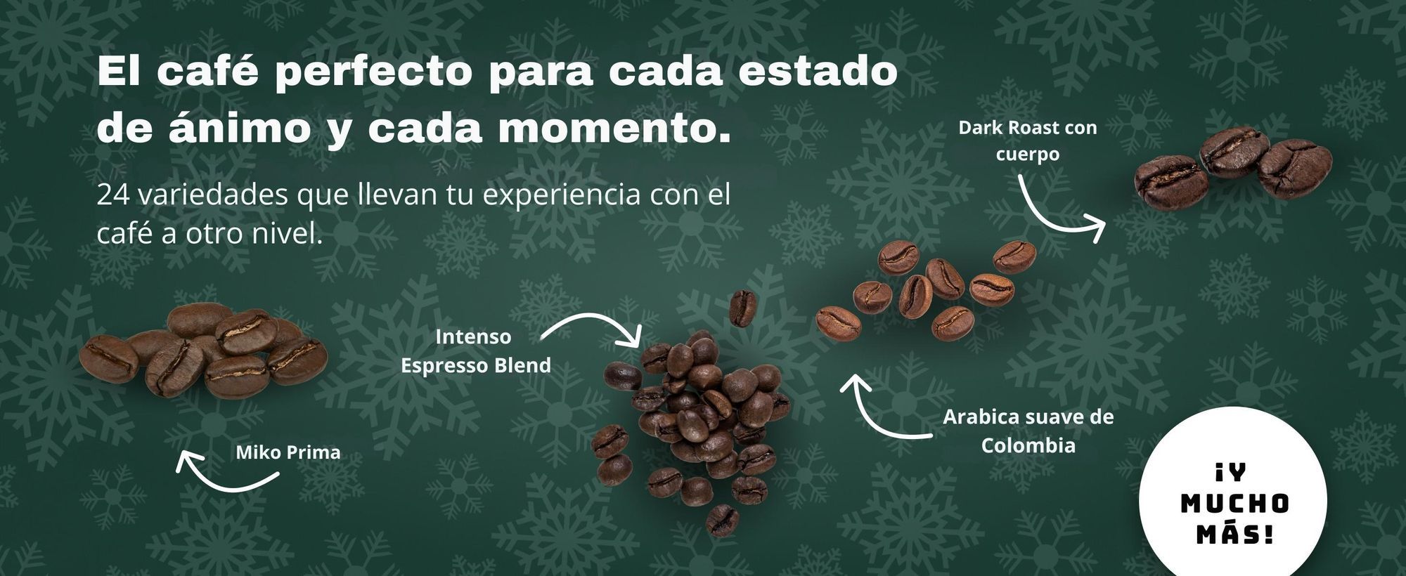 BOXILAND® café en grano calendario adviento 2026, 24 variedades, Fairtrade