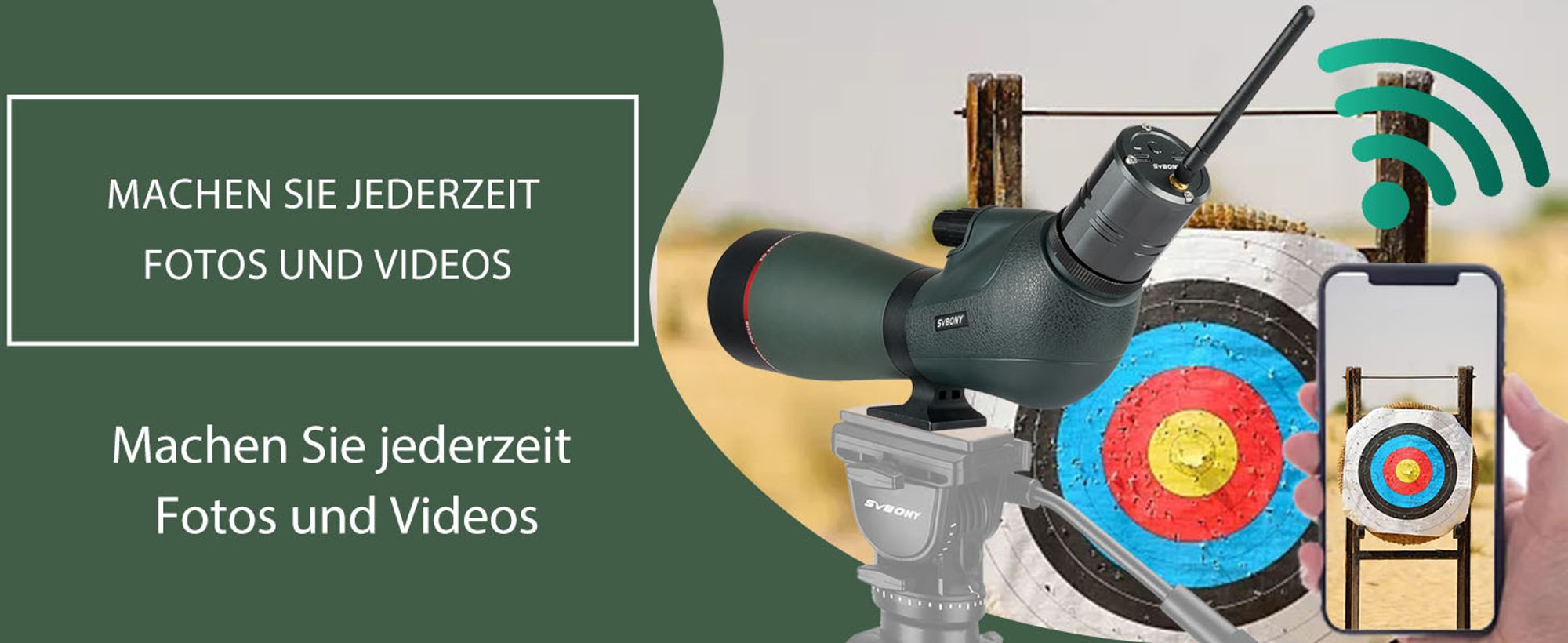 Svbony SV406P 80ED Spektiv, Austauschbares 1,25 Zoll Okular, ED Glas BaK4 Prisma FMC Optik wasserdichte Spektive für Vogelbeobachtung