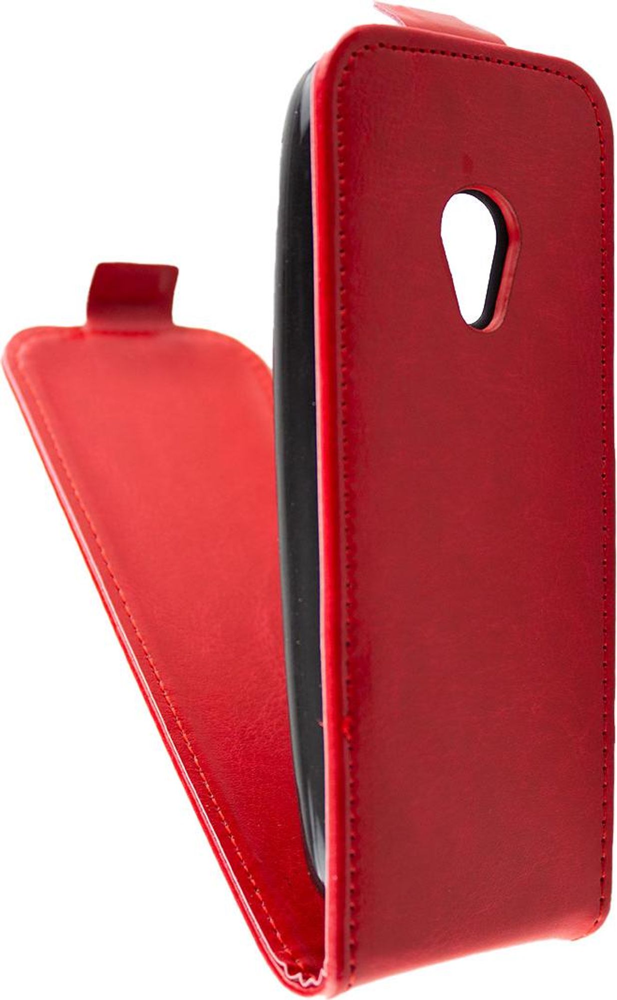caseroxx Schutz Tasche Hülle Flip Cover kompatibel mit Nokia 6310 (2021), Smartphone Tasche Flip Cover in rot Bild 3