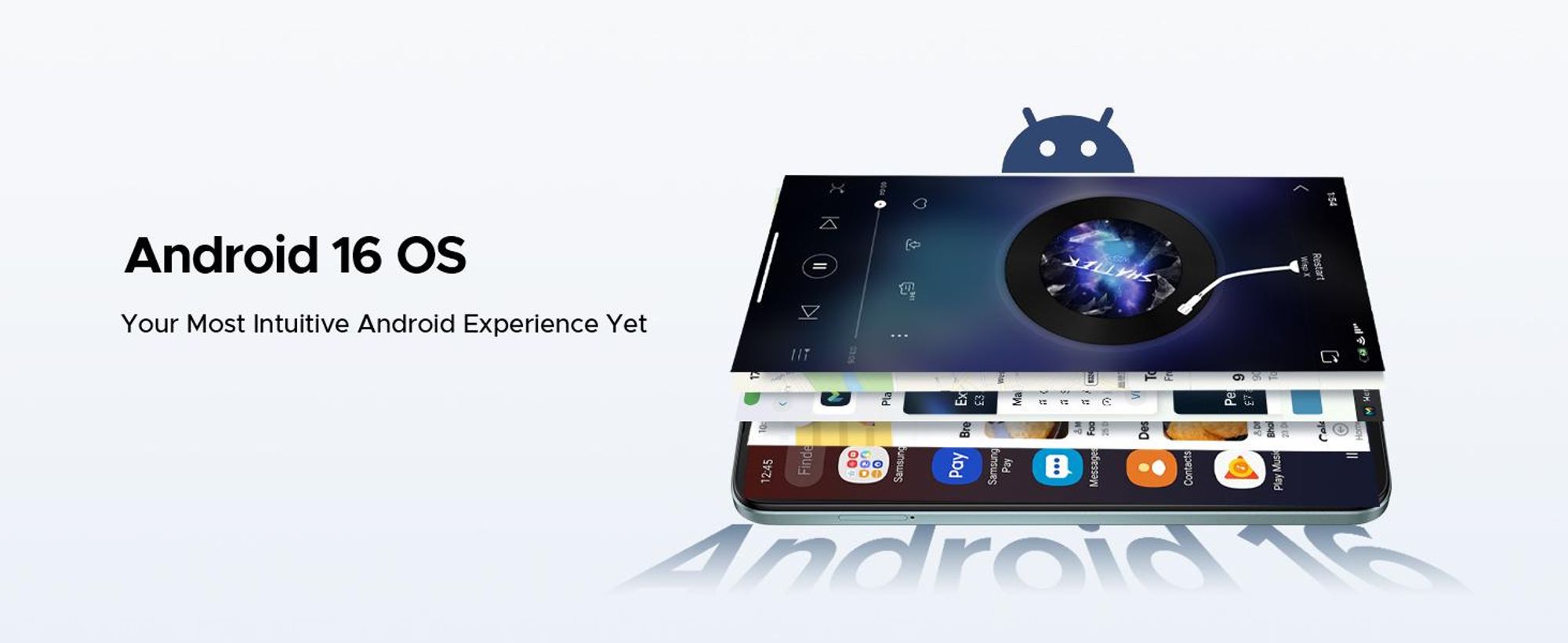 DOOGEE Note56 Pro – chytrý telefon, Android 16, 6,56" displej s obnovovací frekvencí 90 Hz, baterie 6150 mAh, 32 GB RAM + 128 GB interní paměti, 4G, podpora dvou SIM karet, 13MP fotoaparát, NFC, čtečka otisků prstů, rozpoznávání obličeje
