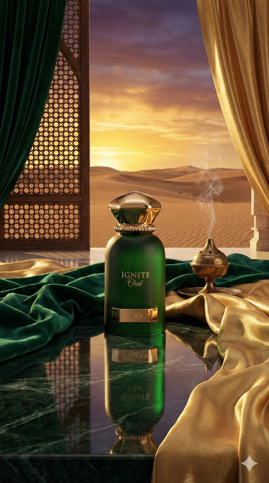 Ahmed Al Maghribi Ignite Oud Eau De Parfum 60 ml (unisex)