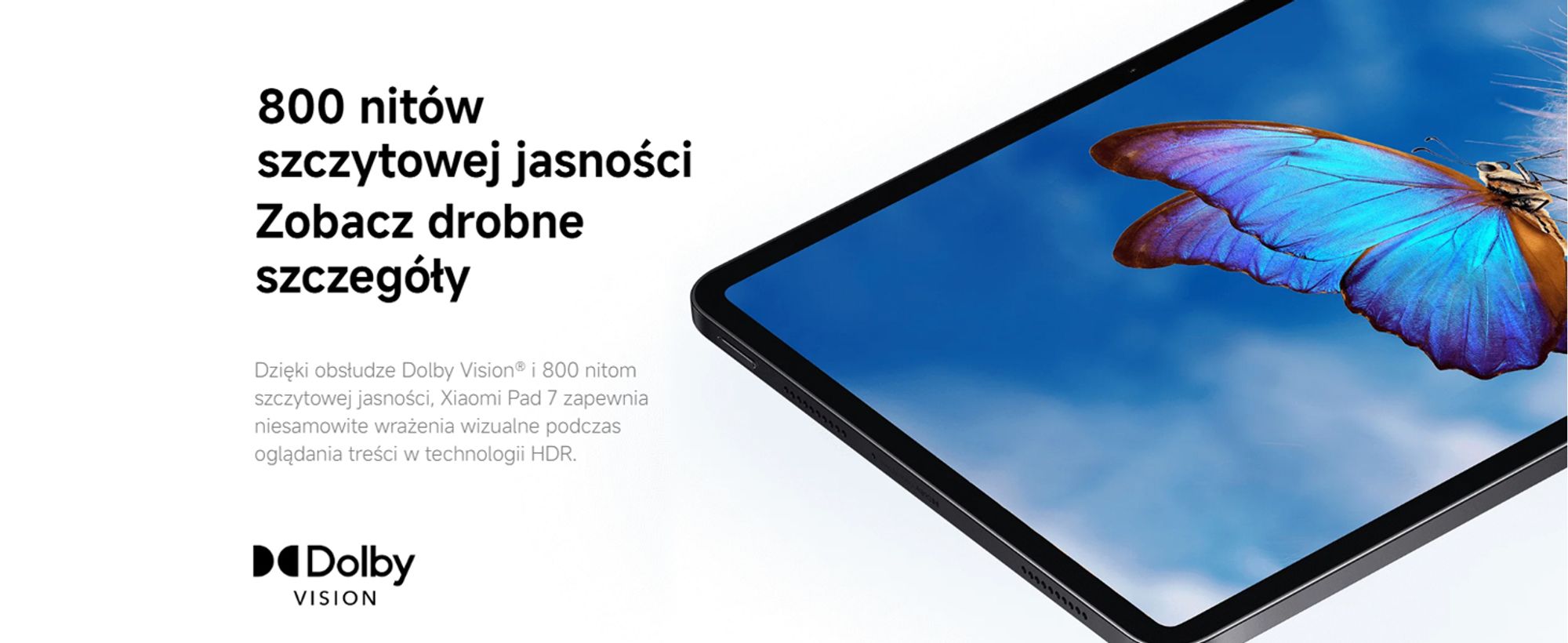 Xiaomi Pad 7 8/256GB Tablet 11,2“ Wi-Fi Niebieski