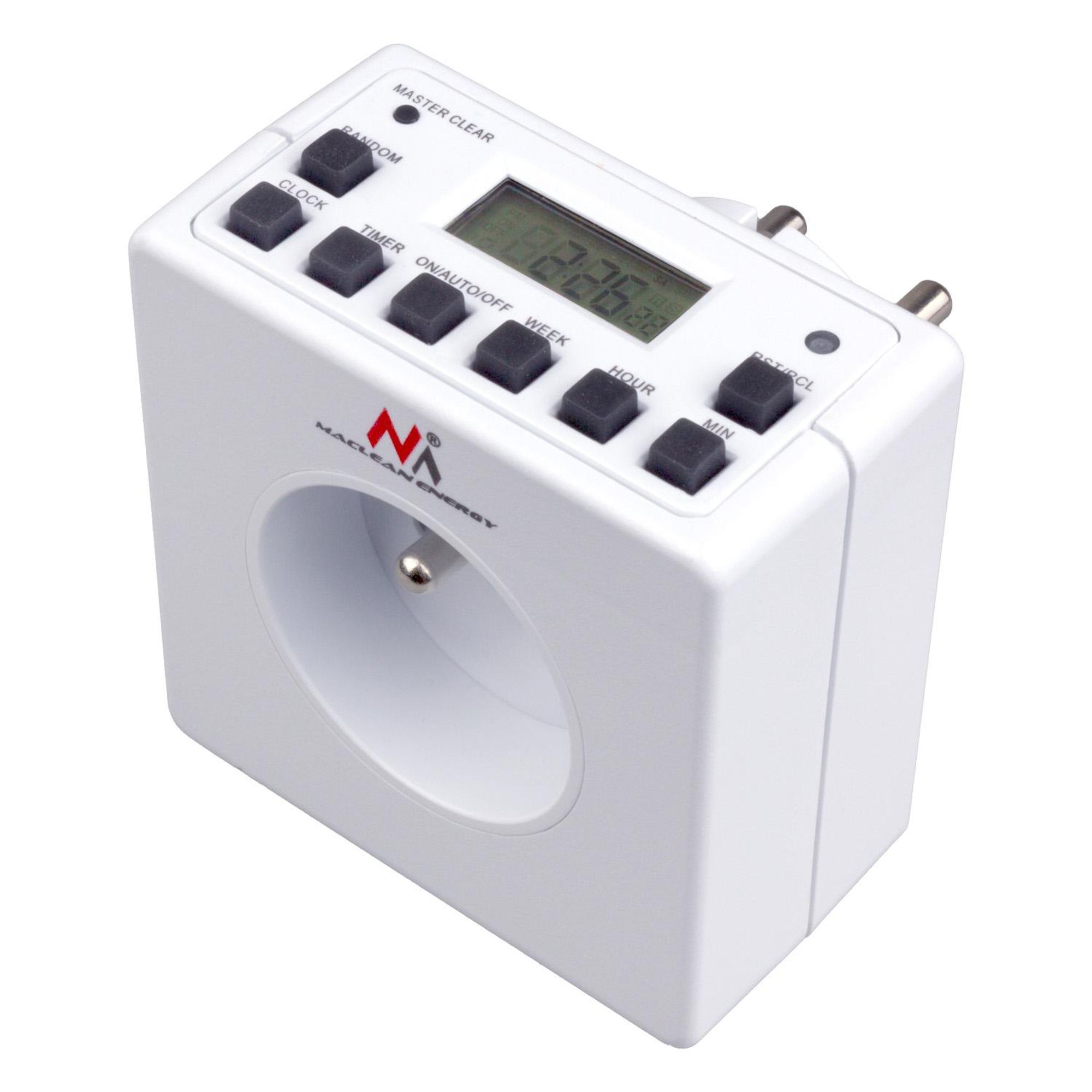 Zeitschaltuhr Maclean Energy MCE30 programmierbar digital 3600W 10 Programme