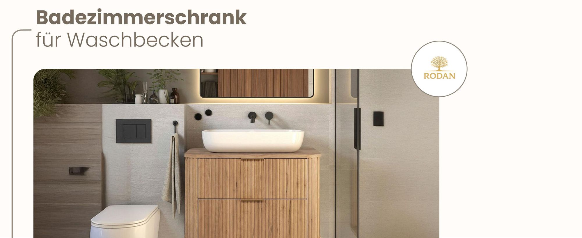 Waschbeckunterschrank 80cm Badezimmerschränke, Badmöbel, Unterschränke, Waschtisch