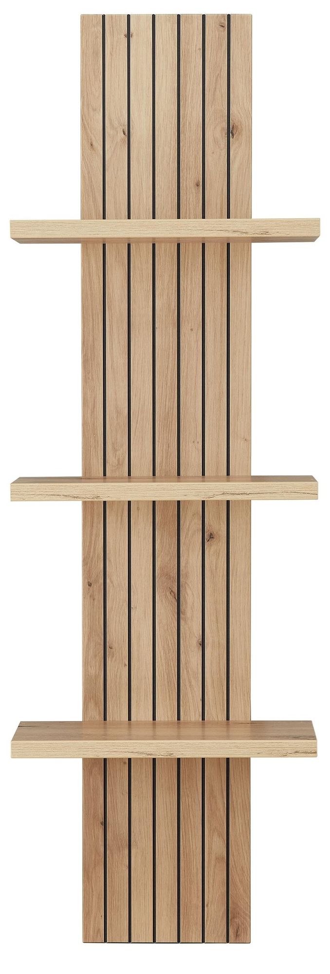 freiraum CORE Wandregal – Wandboard mit 3 Regalböden in Artisan Eiche Nachbildung