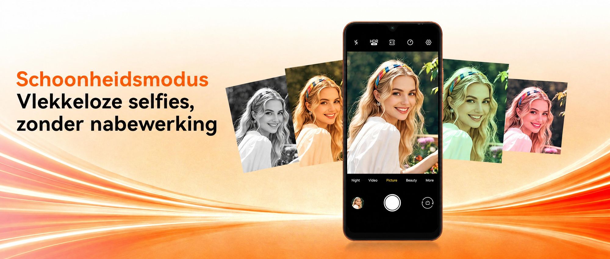 Blackview Wave 10C smartphone, zonder abonnement, Android 16, 6,88 inch, 120Hz, 1080p, Dual SIM, gezichtsherkenning, 5000 mAh, Gemini AI, DokeOS 5.0, 1080p, 4G