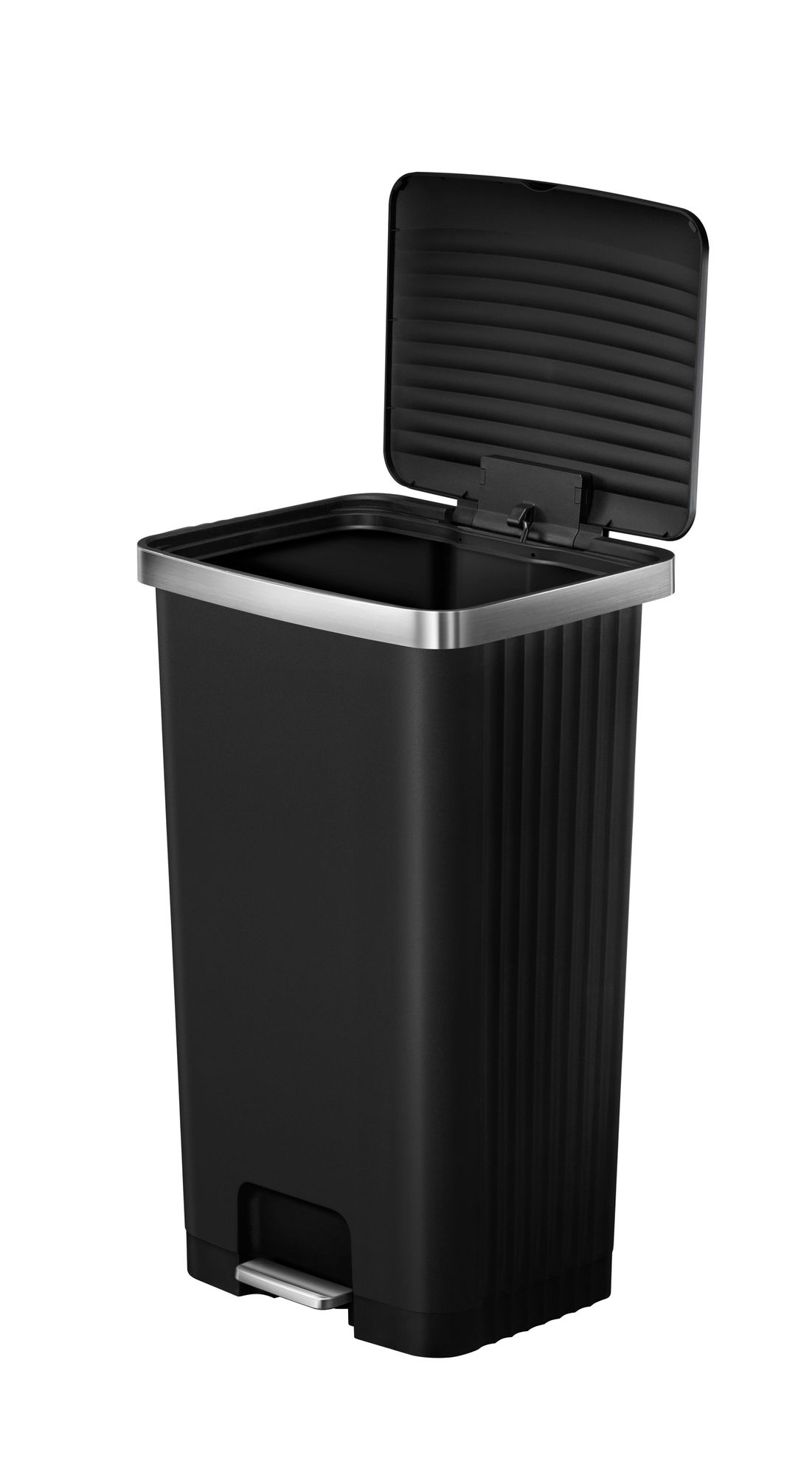 EKO - Hana 2 Pedaalemmer 90 liter - Plastic - Schwarz