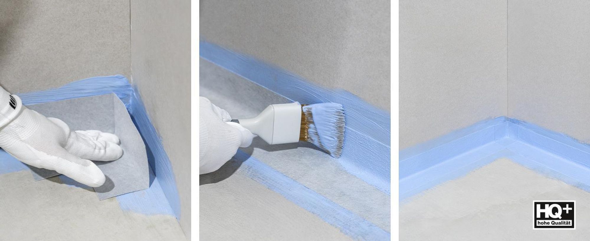 Isolbau Flüssigfolie PLUS  12kg - Dichtfolie für innen & Außenbereich - für Wand & Boden - Balkonabdichtung, Terrasse - Lösemittelfreie, wasserdichte Abdichtung Dichtmasse