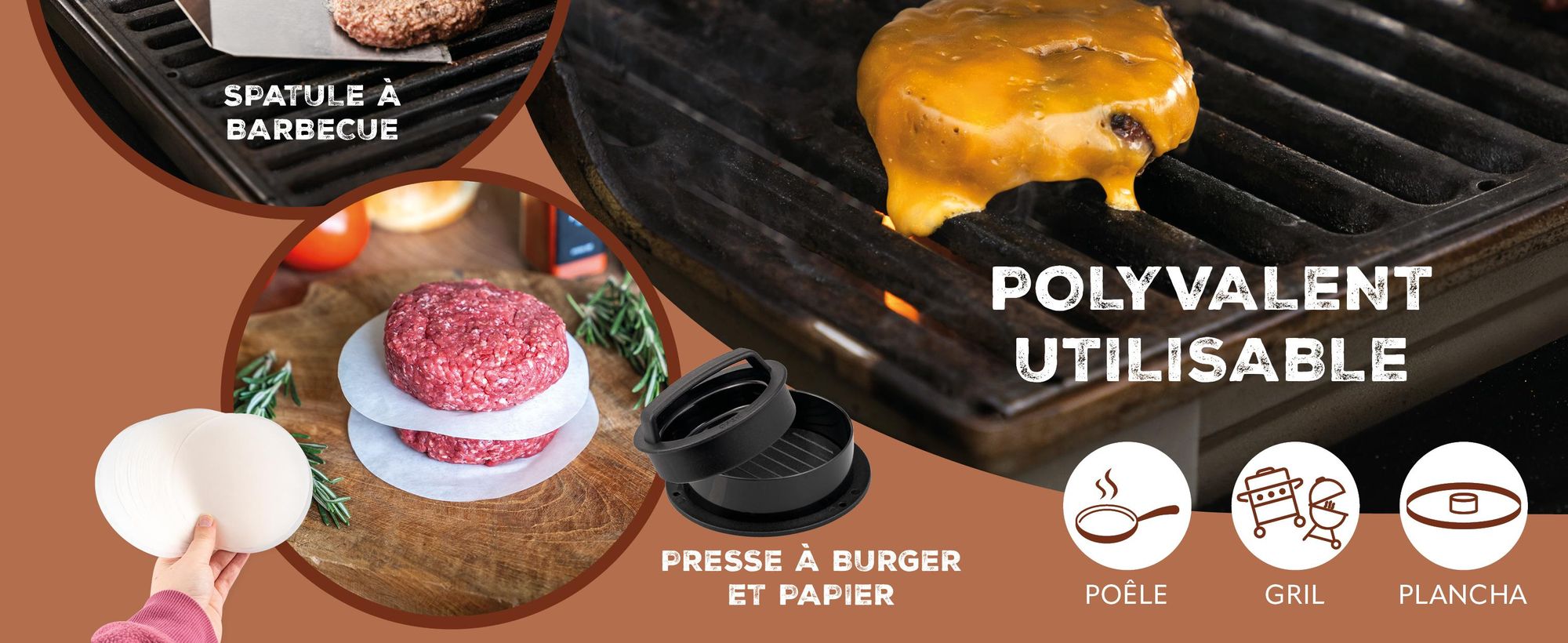 Accessoires pour barbecue