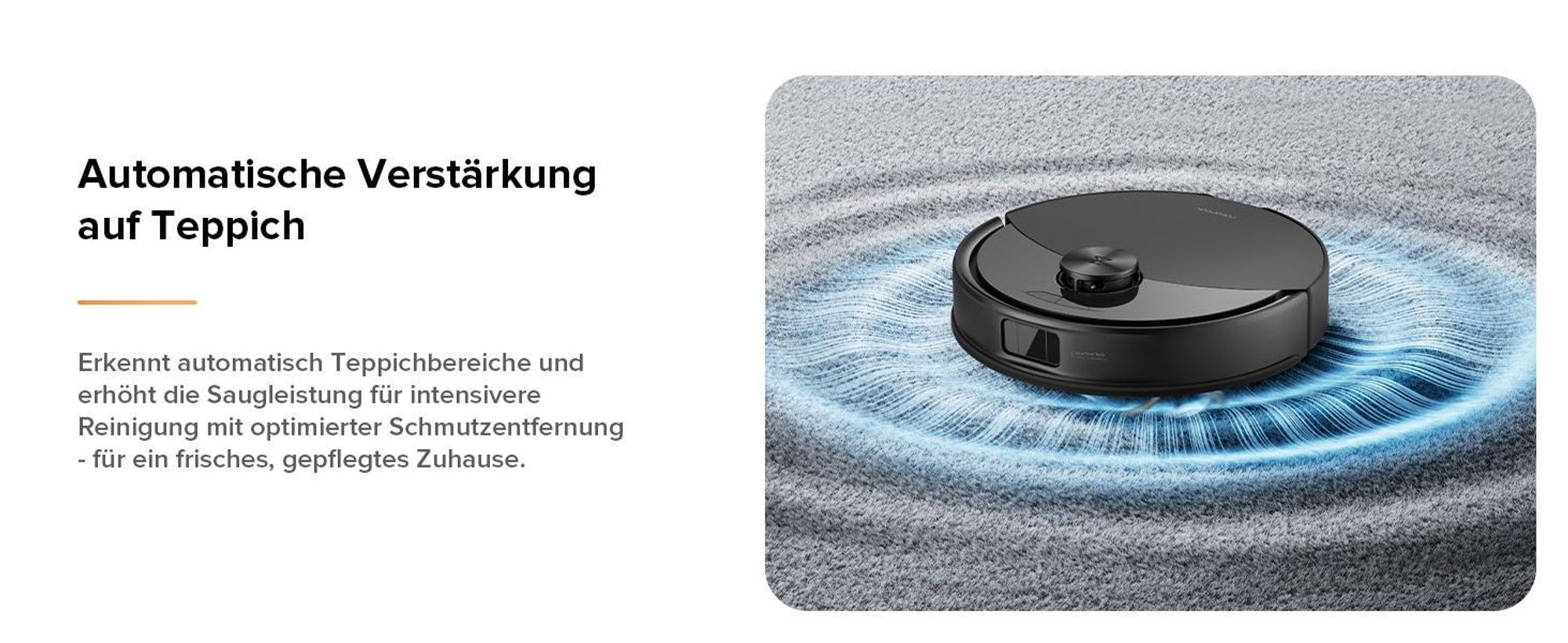 Roborock Q10 S5 Set Saugroboter mit Wischfunktion,10.000 Pa Staubsauger Roboter, Dual Anti-Tangle System, Auto Lifting Mopping, für Tierhaare, Schwaz