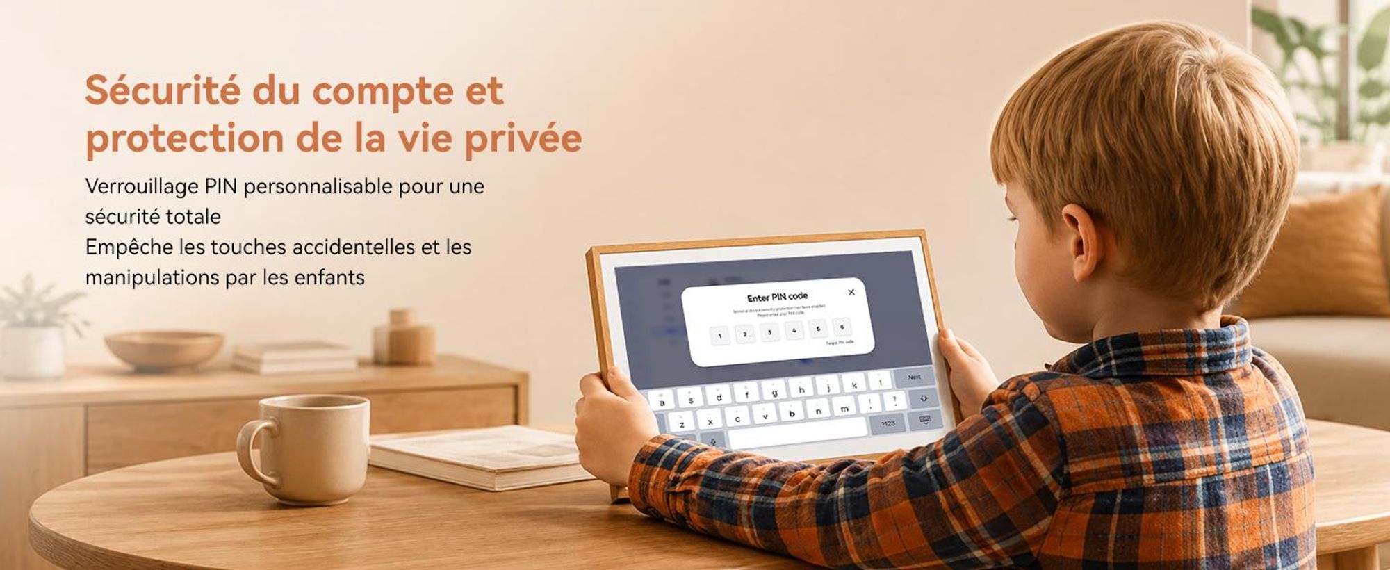 2026 NOUVEAU ! Blackview NEST 10, calendrier numérique et cadre photo de 10,1 pouces avec écran tactile, Wi-Fi, résolution 1280x800, format 16:10, partage de photos, contrôle parental, design en bois