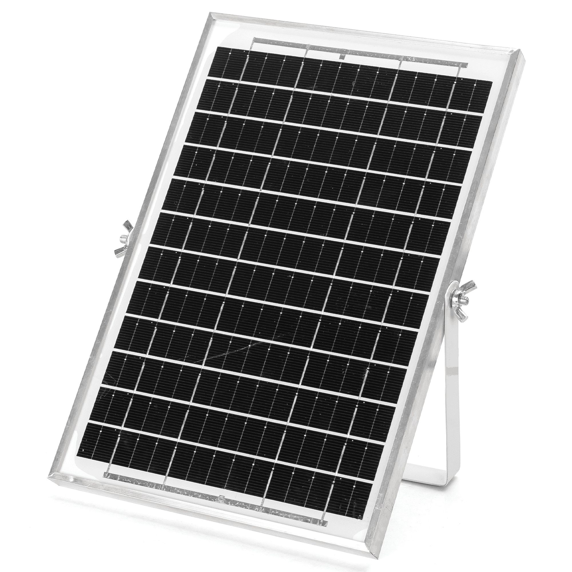 Aigostar- RGB Solar Strahler Außen 50W , LED Gartenstrahler mit Fernbedienung, 4000 mAh Akku mit großer Kapazität und großem Solarpanel,IP66