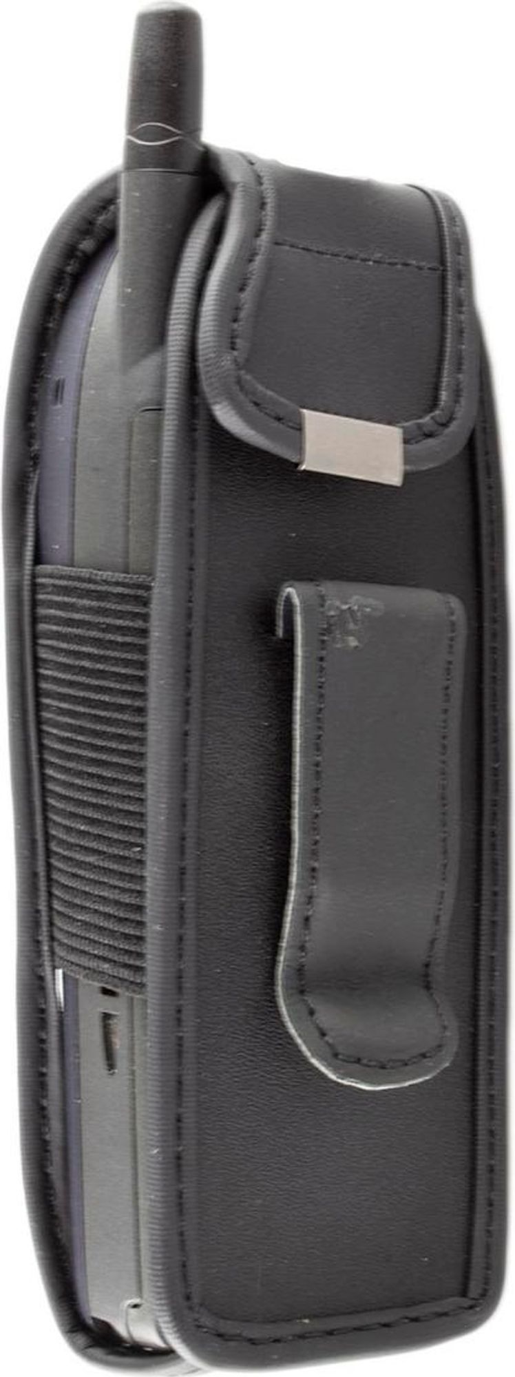 caseroxx Ledertasche mit Gürtelclip kompatibel mit Nokia 5110/6110/6150 aus Echtleder, Tasche mit Gürtelclip und Sichtfenster  Bild 3