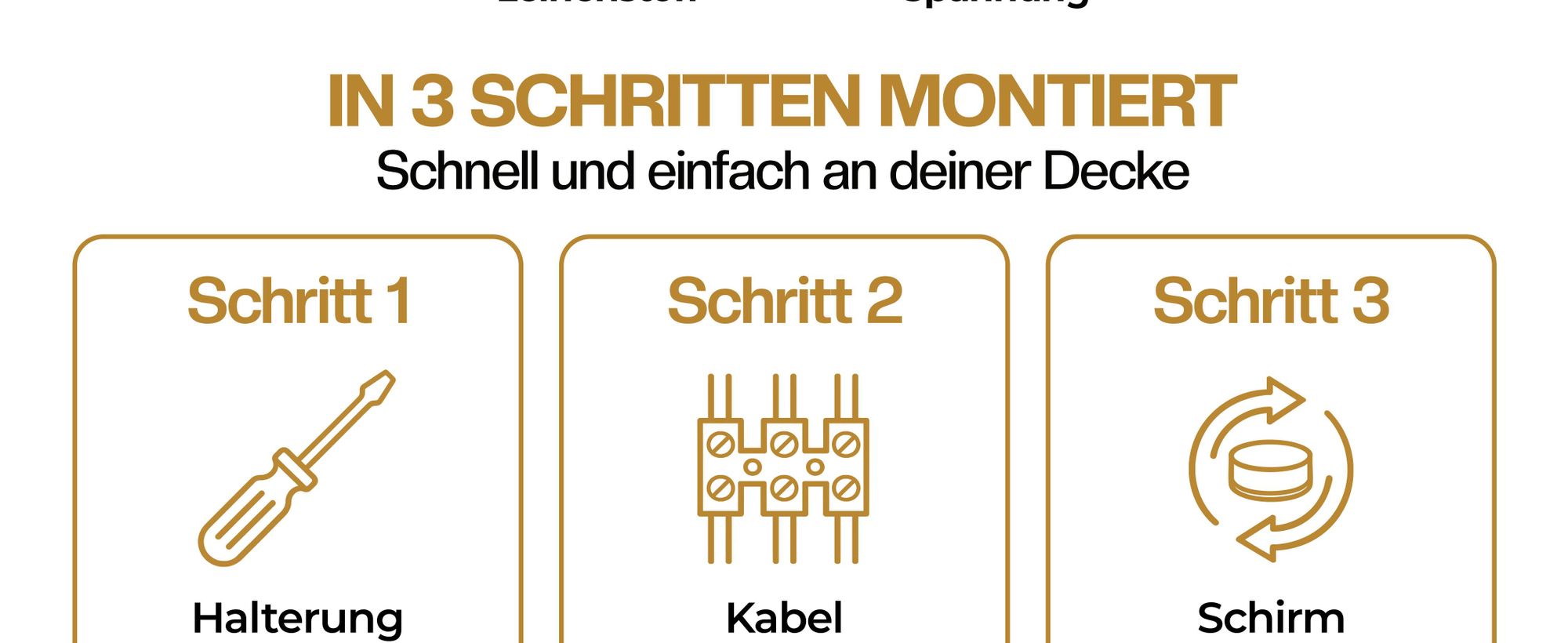 MONZANA Deckenlampe Stoff Wohnzimmer