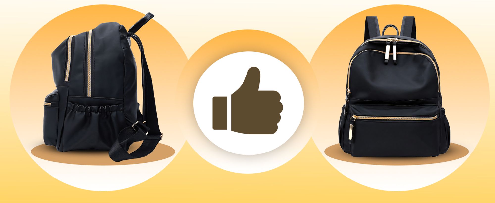 25L Rucksack Damen, Schule Reisen Arbeit & Freizeit Outdoor Sport, Bag, Wandertasche Fahrradrucksack Laptoprucksack Daypack Schwarz Retoo