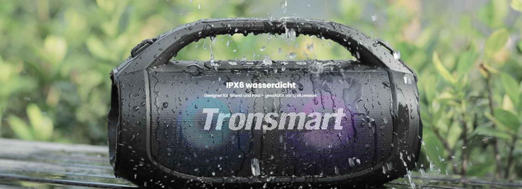 ​Tronsmart Bang SE Tragbare Bluetooth-Partybox - 40W IPX6 Wasserdicht 24h Laufzeit RGB-Beleuchtung​​