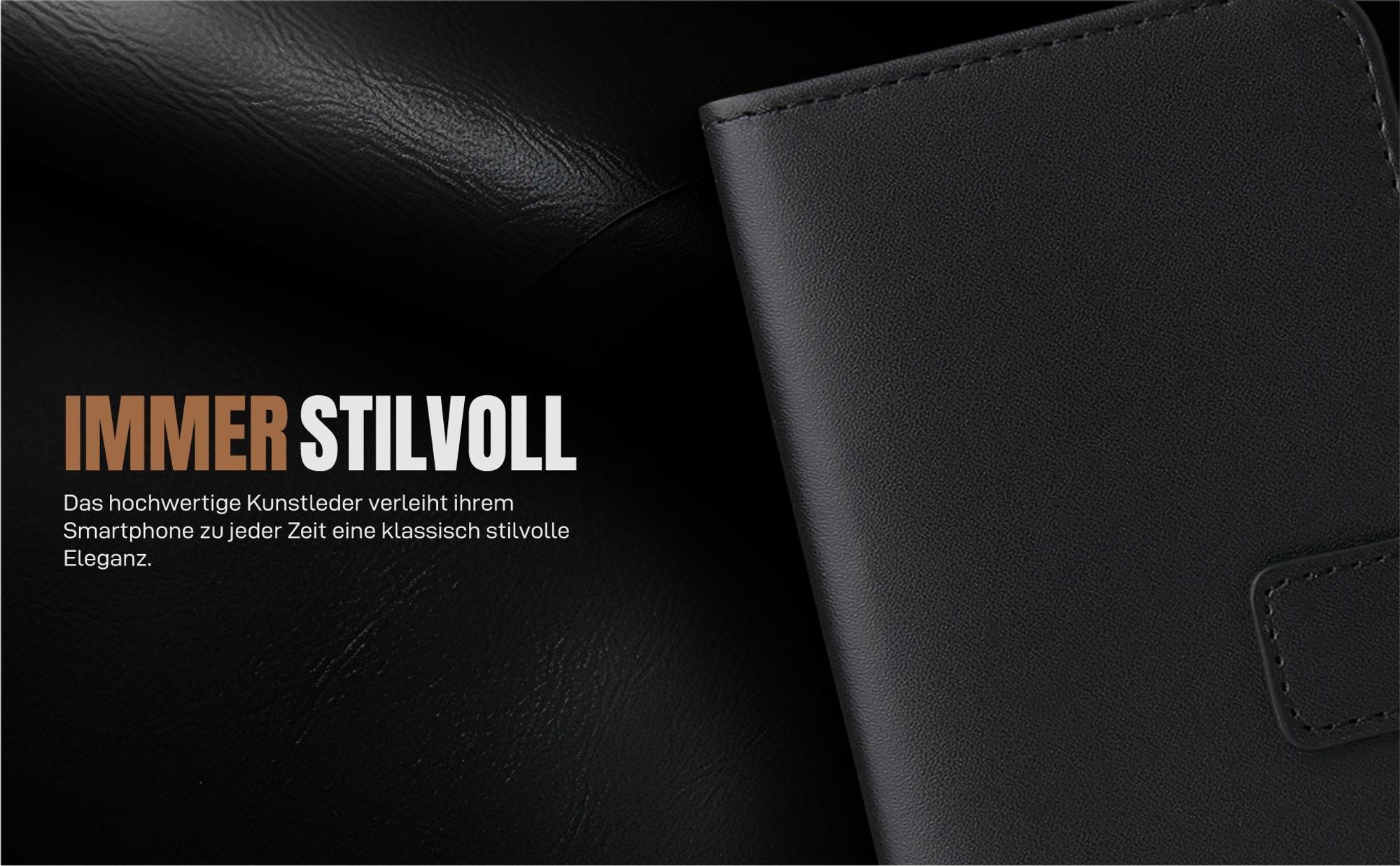 Stillvolle Wallet-Hülle für Samsung Galaxy A27 5G