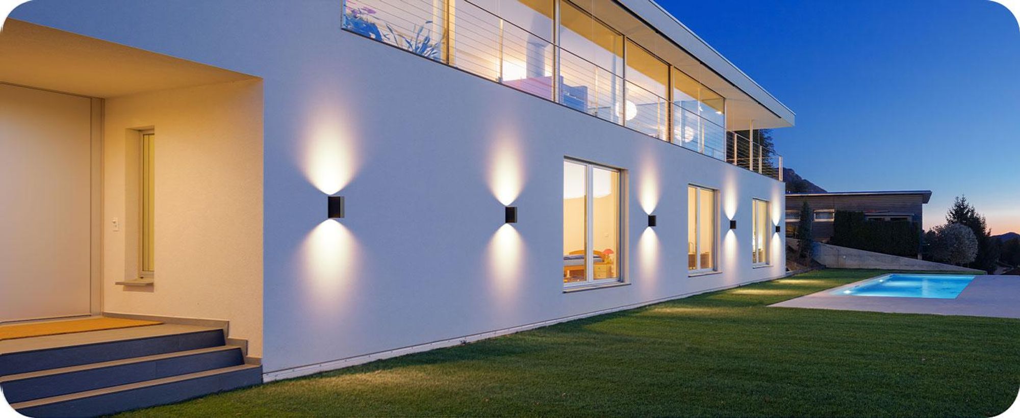 EDISHINE 2 STÜCK Wandleuchte Innen, LED Wandleucht Produktbild-Vorschau 7
