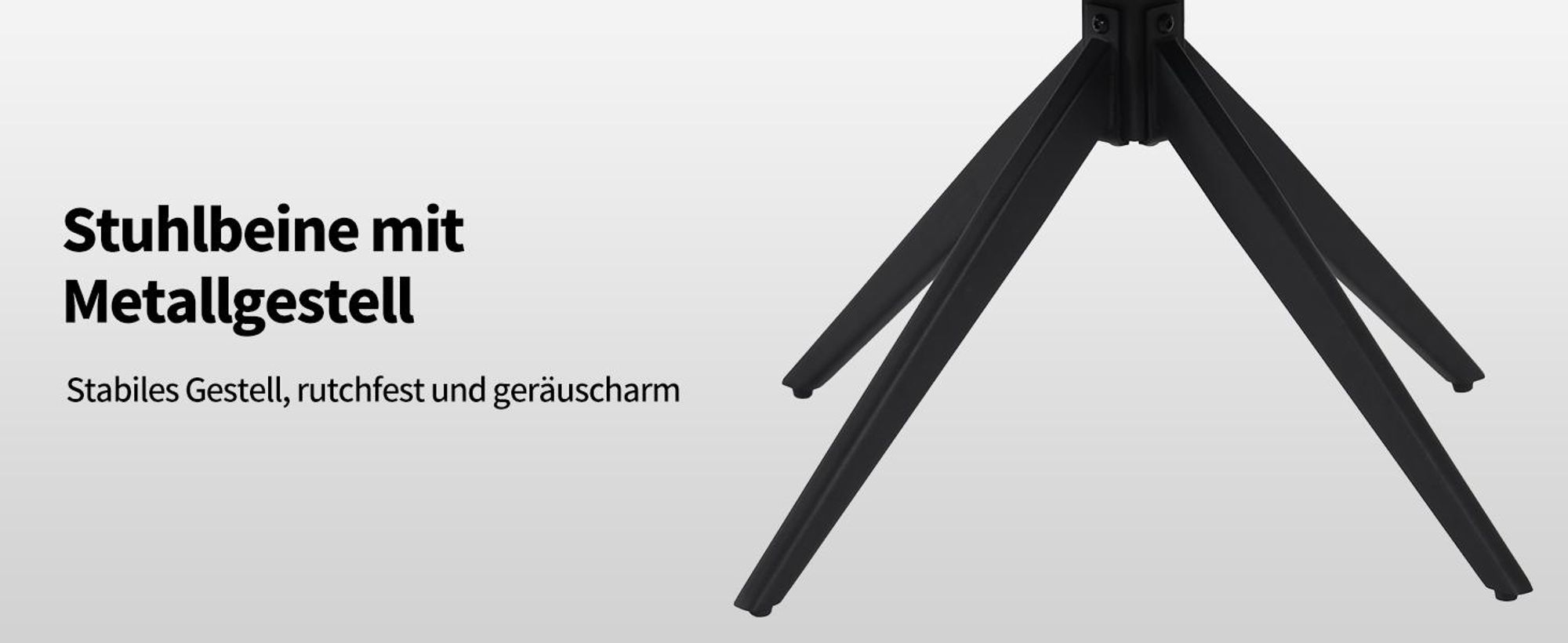 Duhome Esszimmerstuhl aus Chenille 360° Drehbar Stuhl mit Automatische Rückstellfunktion Polsterstuhl für Esszimmer Küche Wohnzimmer, Blau