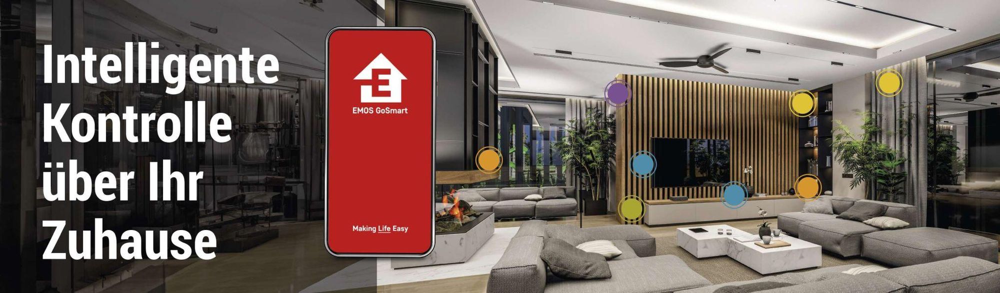 EMOS GoSmart - Smart Home motorisierter Ventilschließer für Wasser/Gas mit App, Zigbee, Timer, leiser Betrieb, Google Home, Alexa kompatibel , P5640S