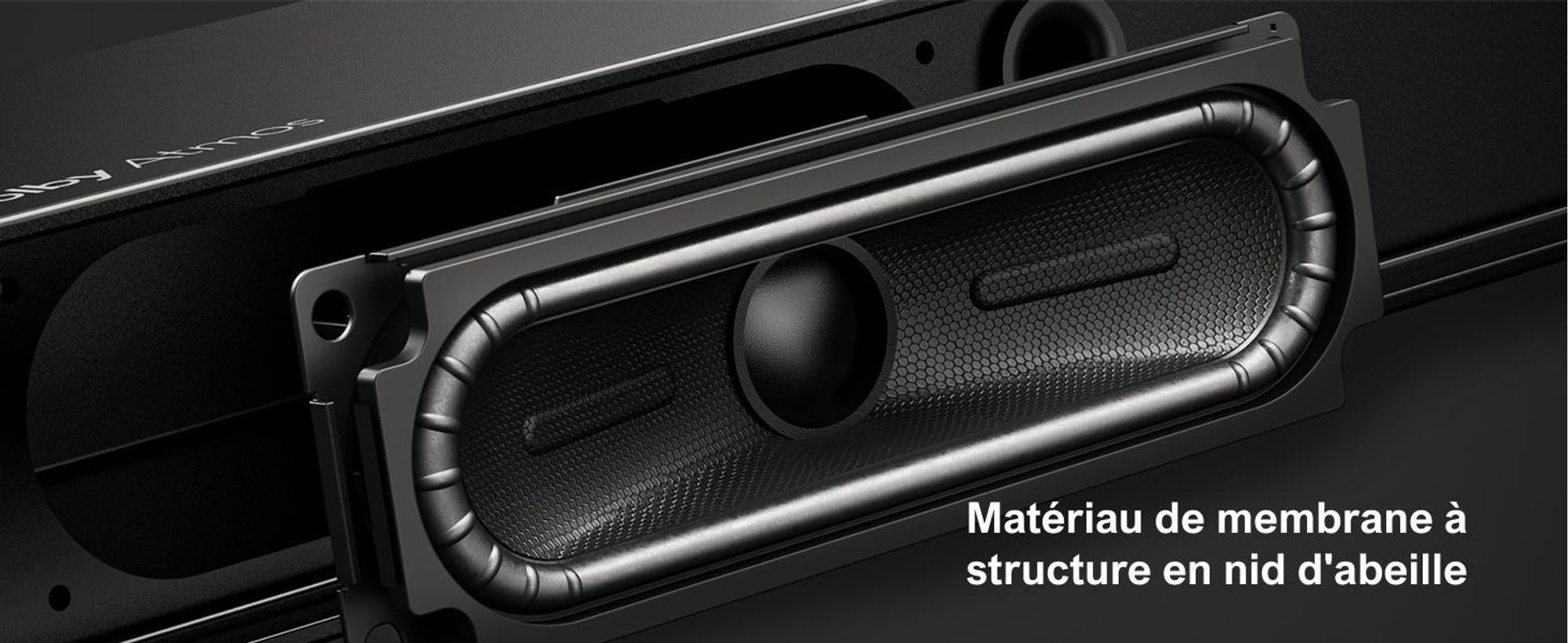ULTIMEA Barre de son 5.1.2 canaux pour téléviseurs avec Dolby Atmos, Système de son surround home cinéma avec subwoofer pour un son cinéma, HDMI/Opt/Bluetooth