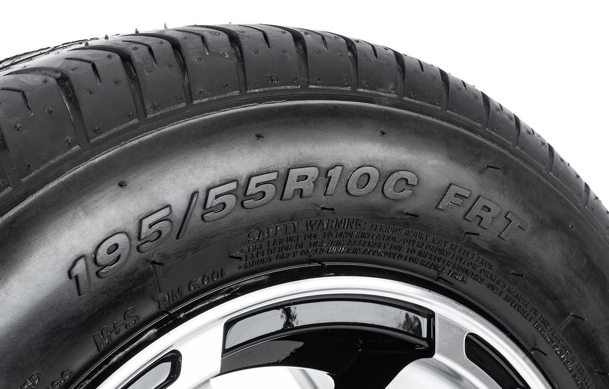 UNITRAILER 10 Zoll Anhängerrad 195/55 R10C für schwere PKW-Anhänger