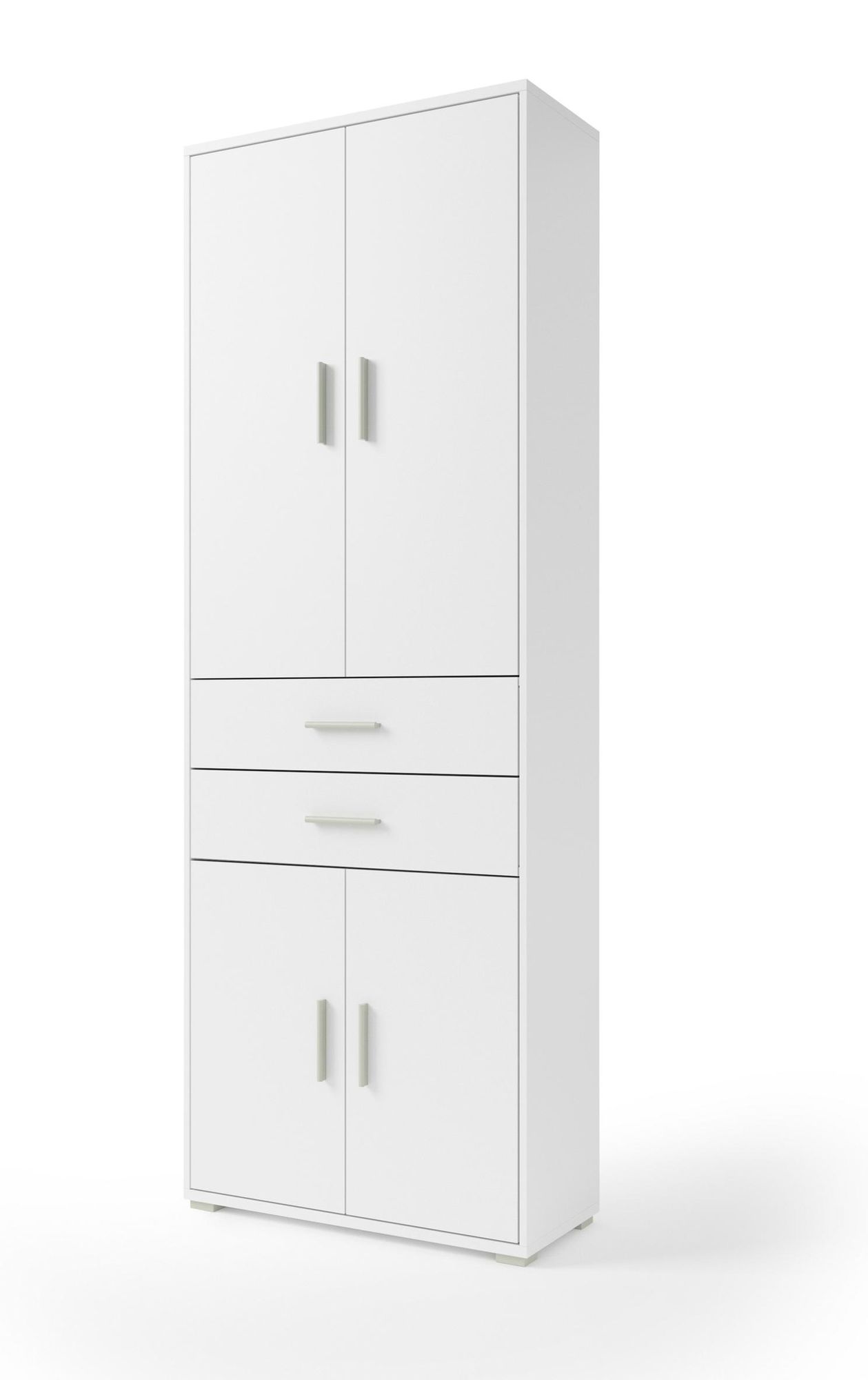 Preisbrecher Clermont Aktenschrank – Aktenschrank mit 2 Schubladen und 4 Türen