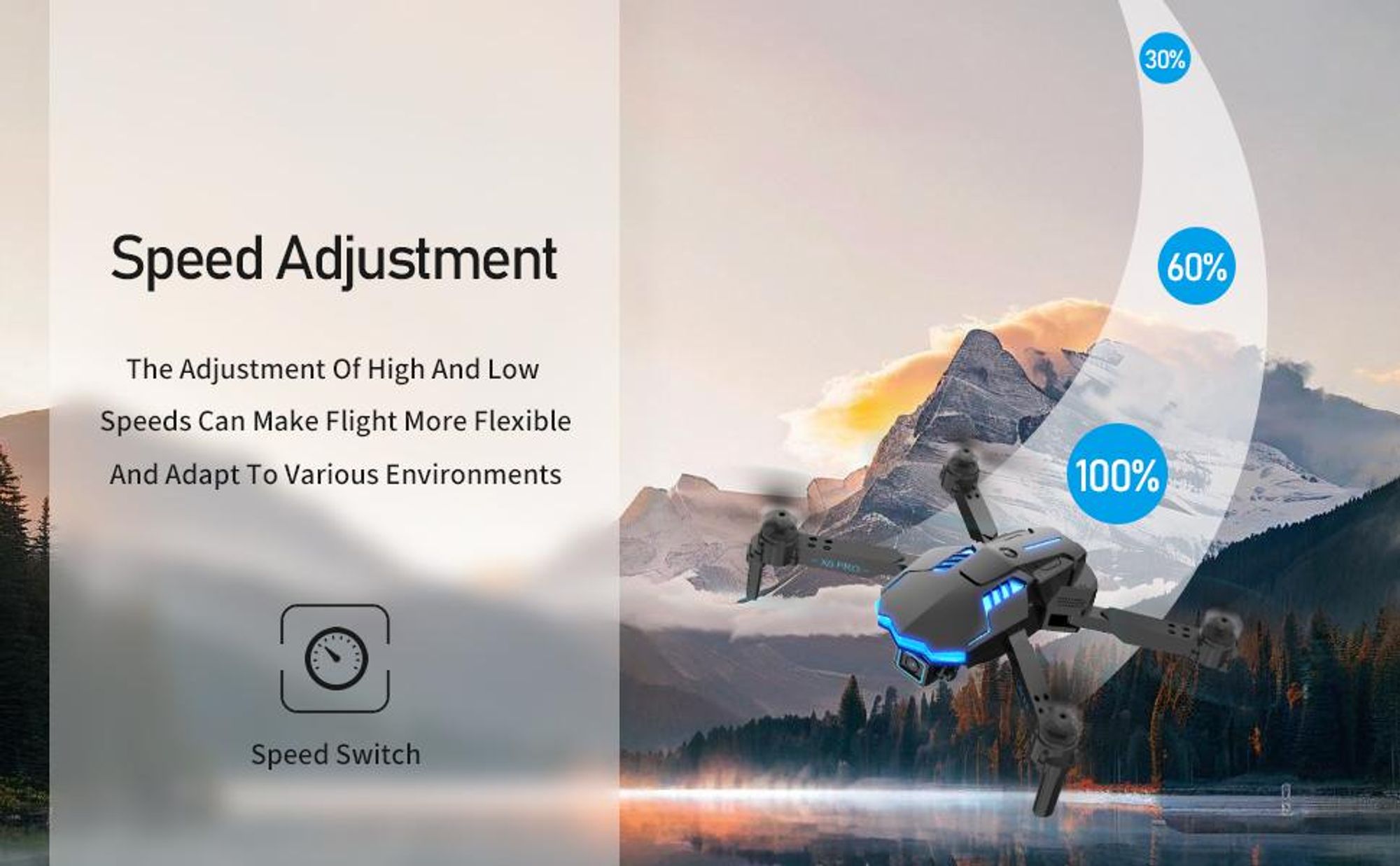 Drohnen mit Kamera, 1080P HD WiFi FPV Drohne, Quadrocopter, bürstenlosem Motor, mit 2 Akku, Lange Flugzeit, Ein Tasten Start, Höhenhaltung