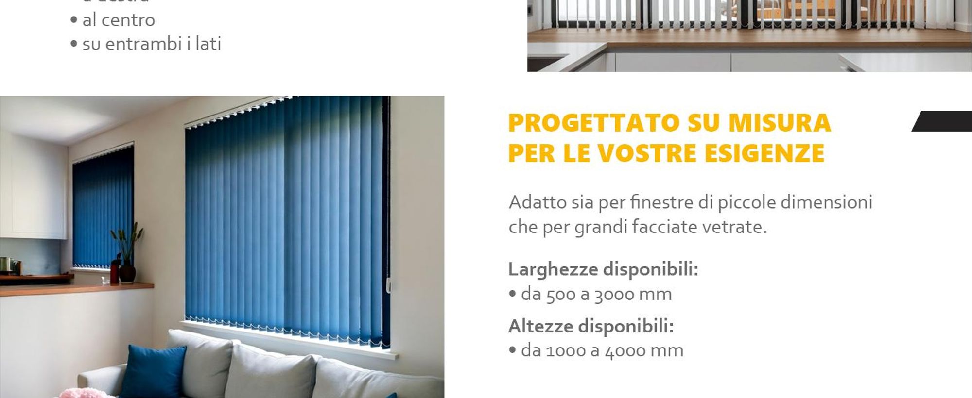 time4blinds, Tenda a lamelle, 150x120 cm, Grigio-beige