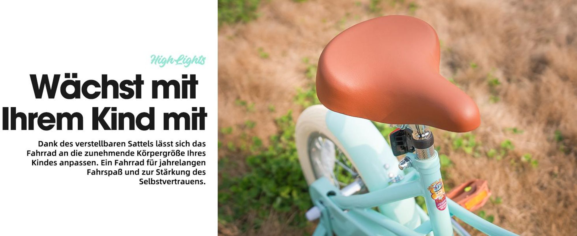STITCH 12/14/16/18/20 Mädchenfahrrad für 2-13 Jahre alte Kinder, 12" 14" 16" Kinderfahrrad mit Stützrädern & Korb, Kotflügel 20 Zoll mit Ständer, Gelb
