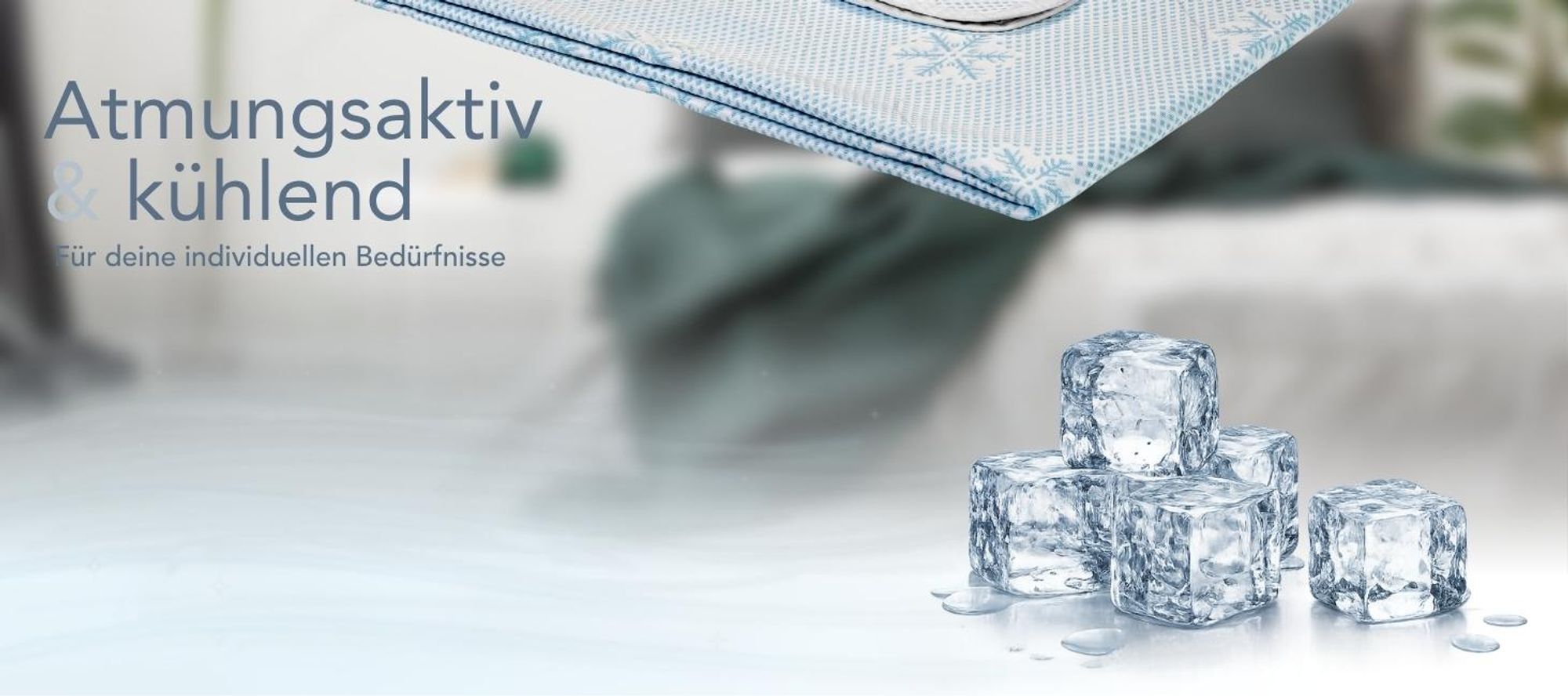 Kühlende Sommerbettdecke | 135 x 200 cm | Bettdecke mit innovativem Kühleffekt | XDREAM Cooling