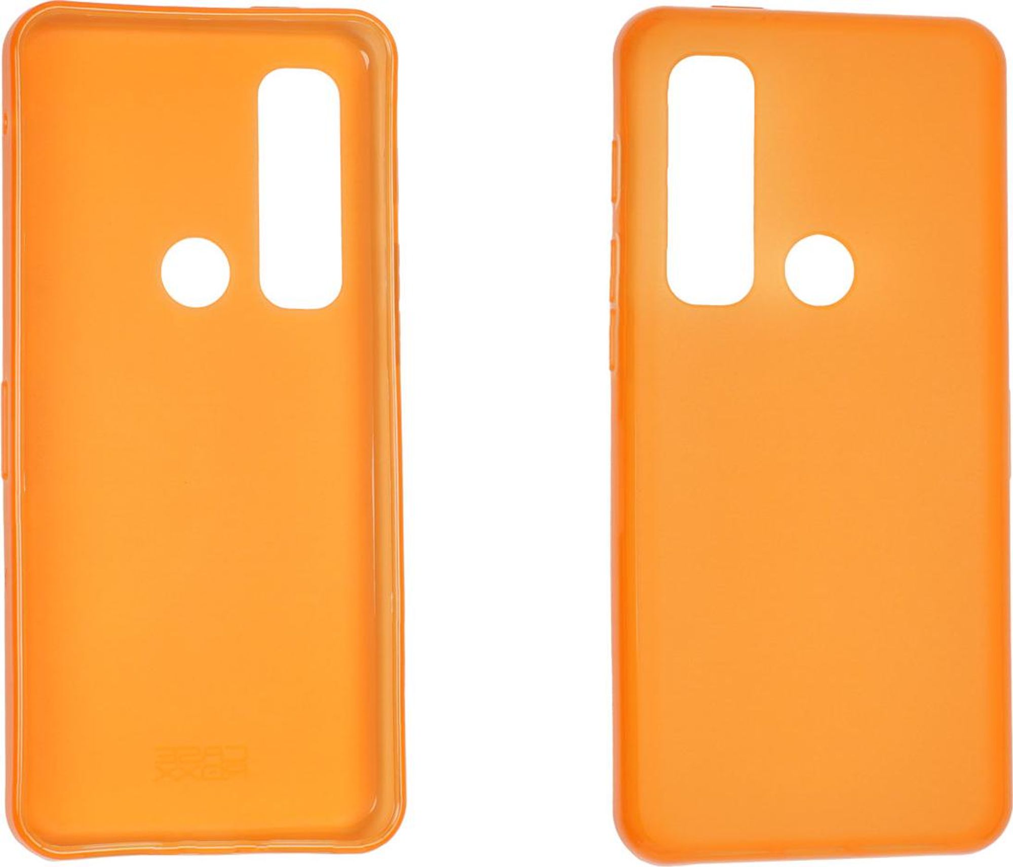 caseroxx Schutz-Hülle TPU-Hülle kompatibel mit Cat S75, Gummi Handy Tasche orange Bild 1