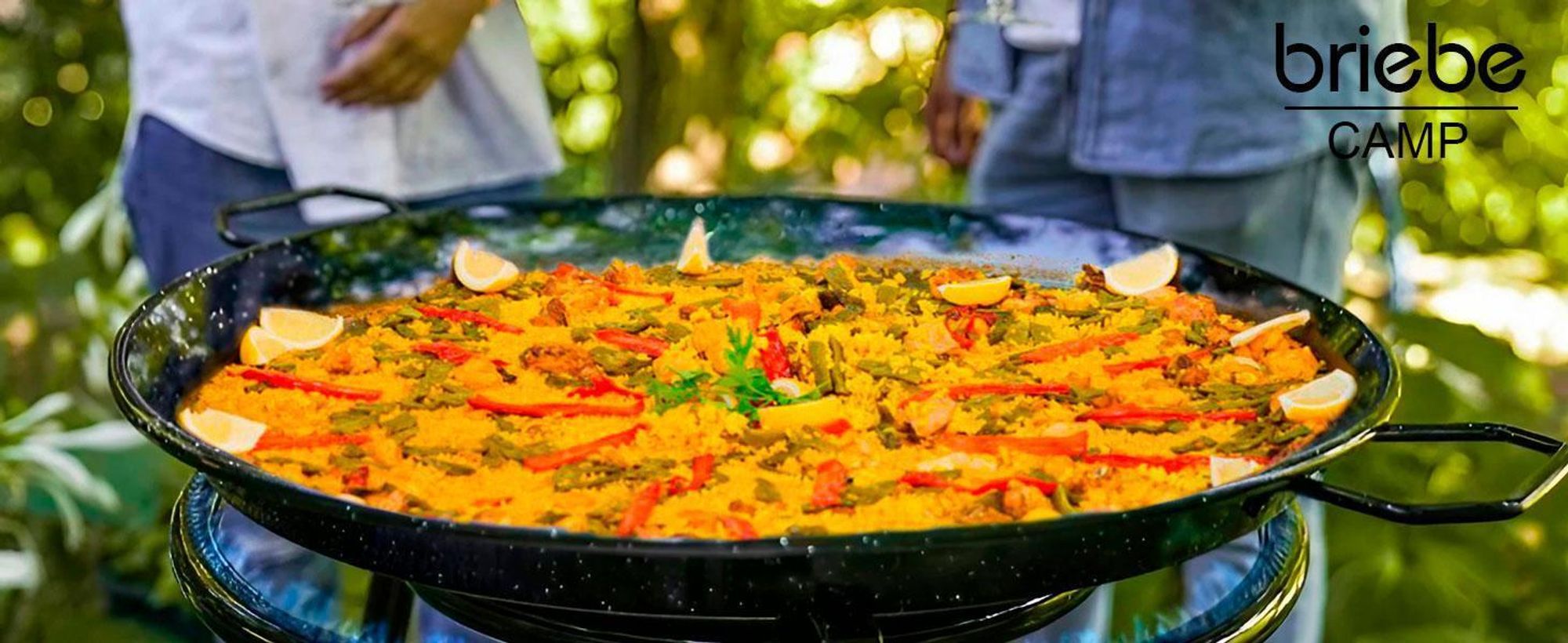Briebe LEGL3, Bodenständer für Paella-Brenner, Schwarz, Edelstahl, 3 Bein(e), 2 kg, 1 Stück(e)