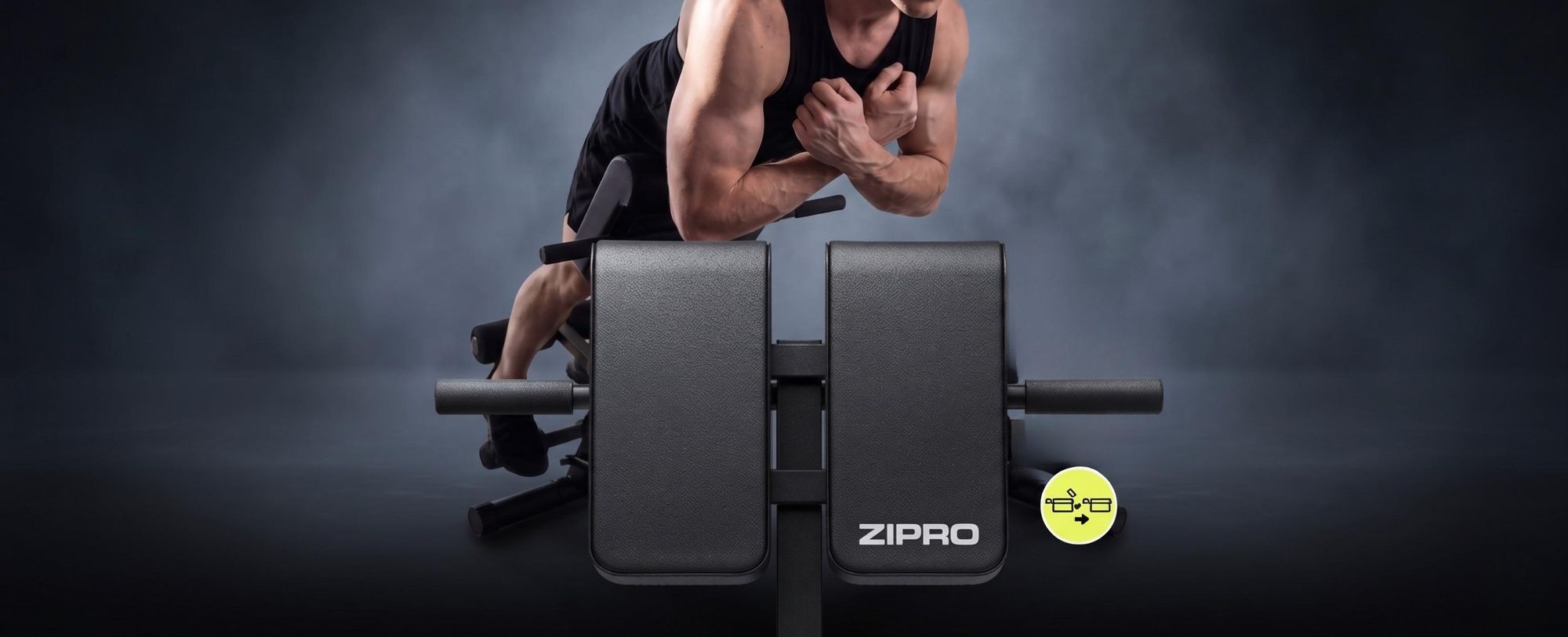 ZIPRO Core Control – nastavitelné posilovací lavice: lavice pro bicepsové zdvihy, římská lavice, lavice pro posilování zad, negativní lavice, plochá lavice, multifunkční posilovací stanice, nosnost 270 kg, robustní fitness lavice