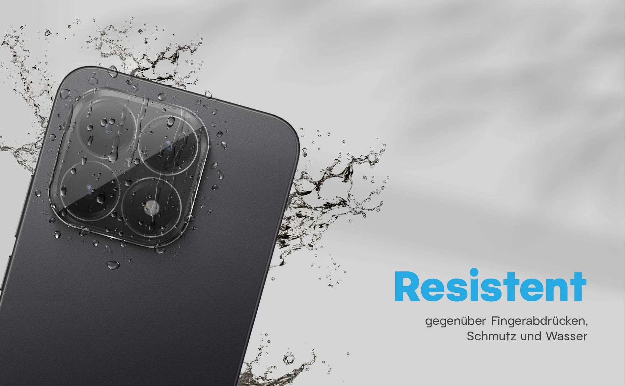 Zweierpack Kameragläser für Xiaomi 17T Pro - Resistent gegen Fingerabdrücke