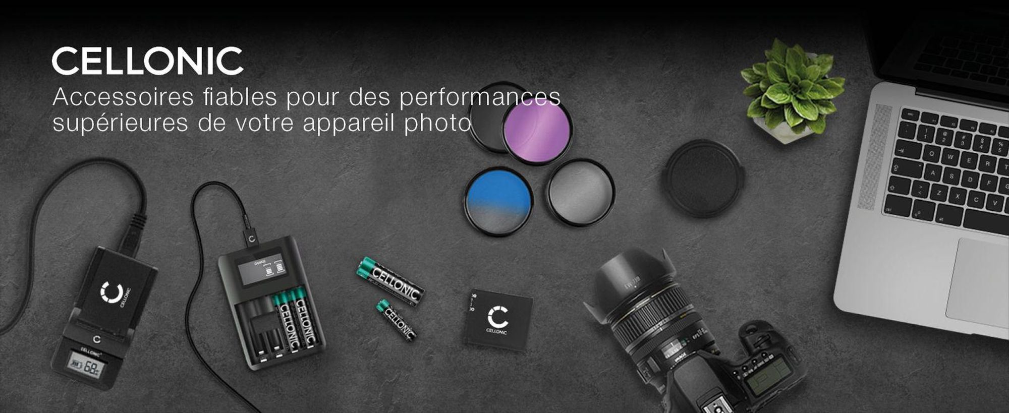 CELLONIC Chargeur DMW-BLC12 pour appareil photo , Alimentation Batterie DE-80 DE-A80A, Câble Charge rapide, Adaptateur Secteur