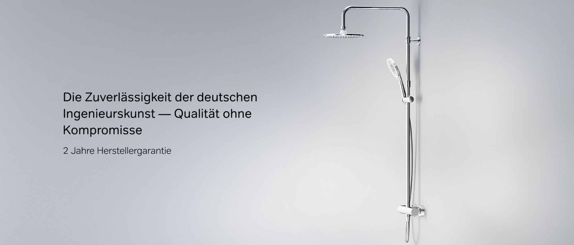 AM.PM Duschsystem Regendusche mit Thermostat 38℃ Edelstahl Duscharmatur Set Duschsäule Regendusche, inkl. verstellbar Duschstange F07XA400 X-Joy,Chrom